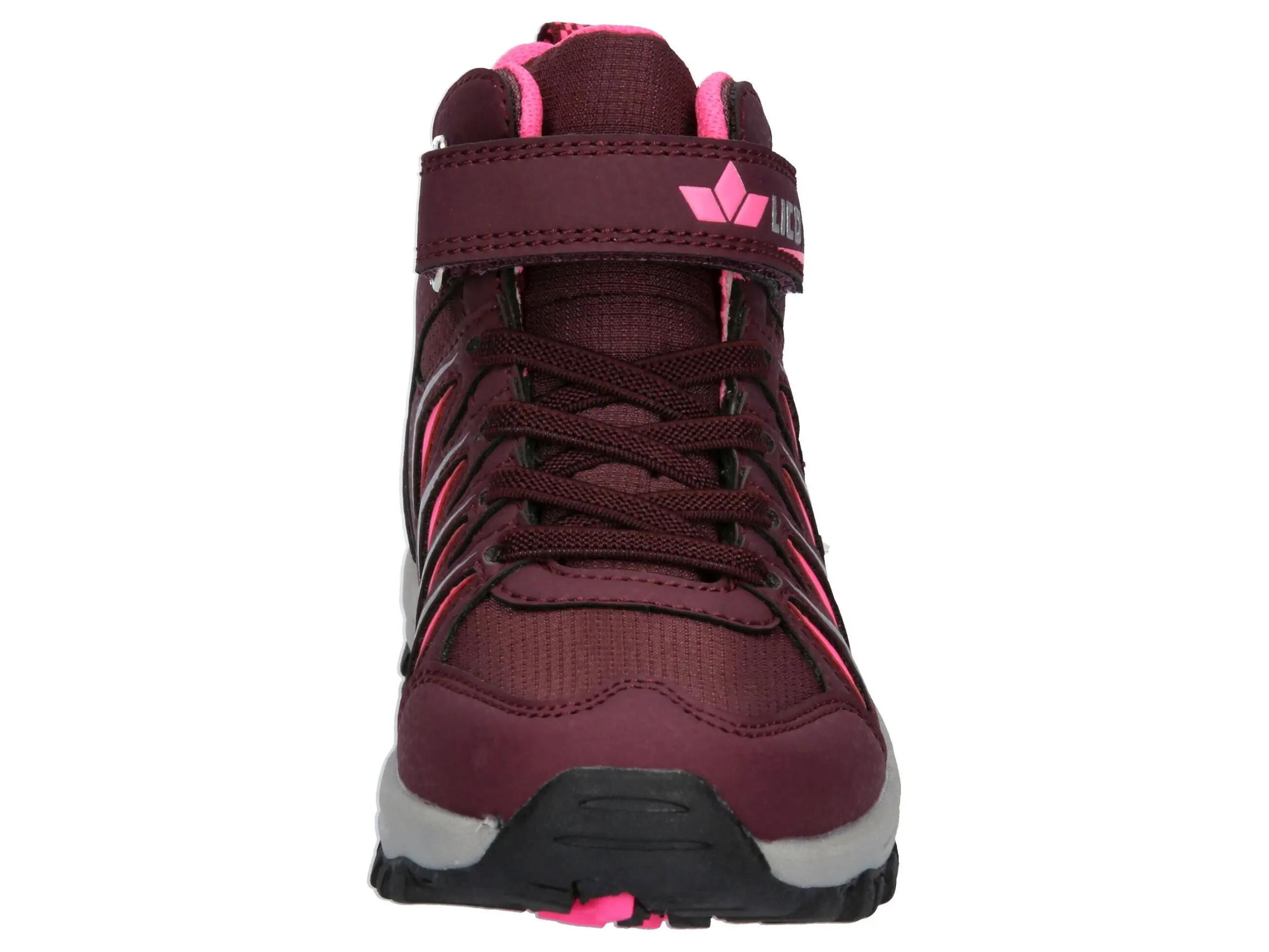 Chaussures - randonnée - fille - imperméables - bordeaux 3/6