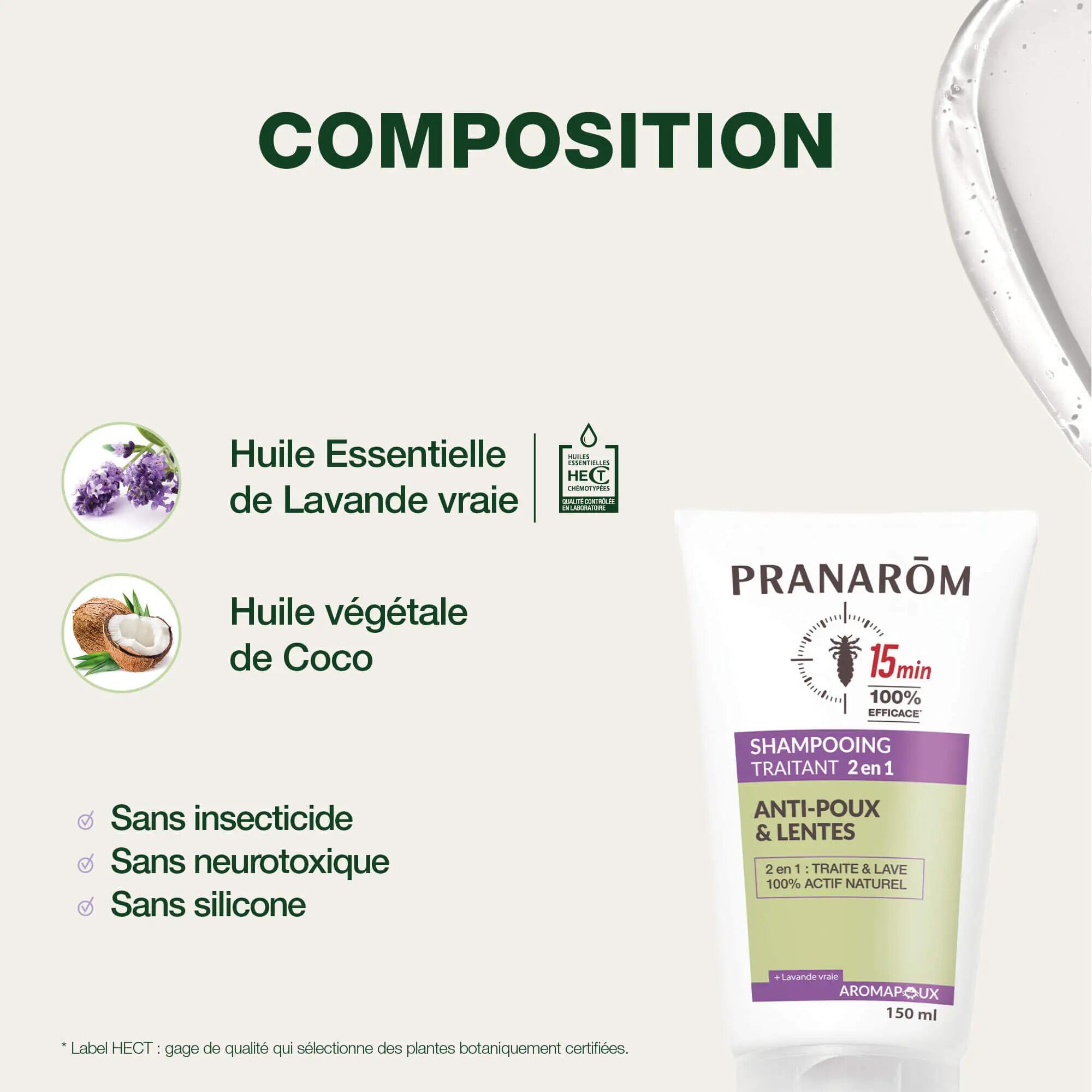 Shampooing anti-poux et lentes 2-en-1 - Dispositif médical 3/4