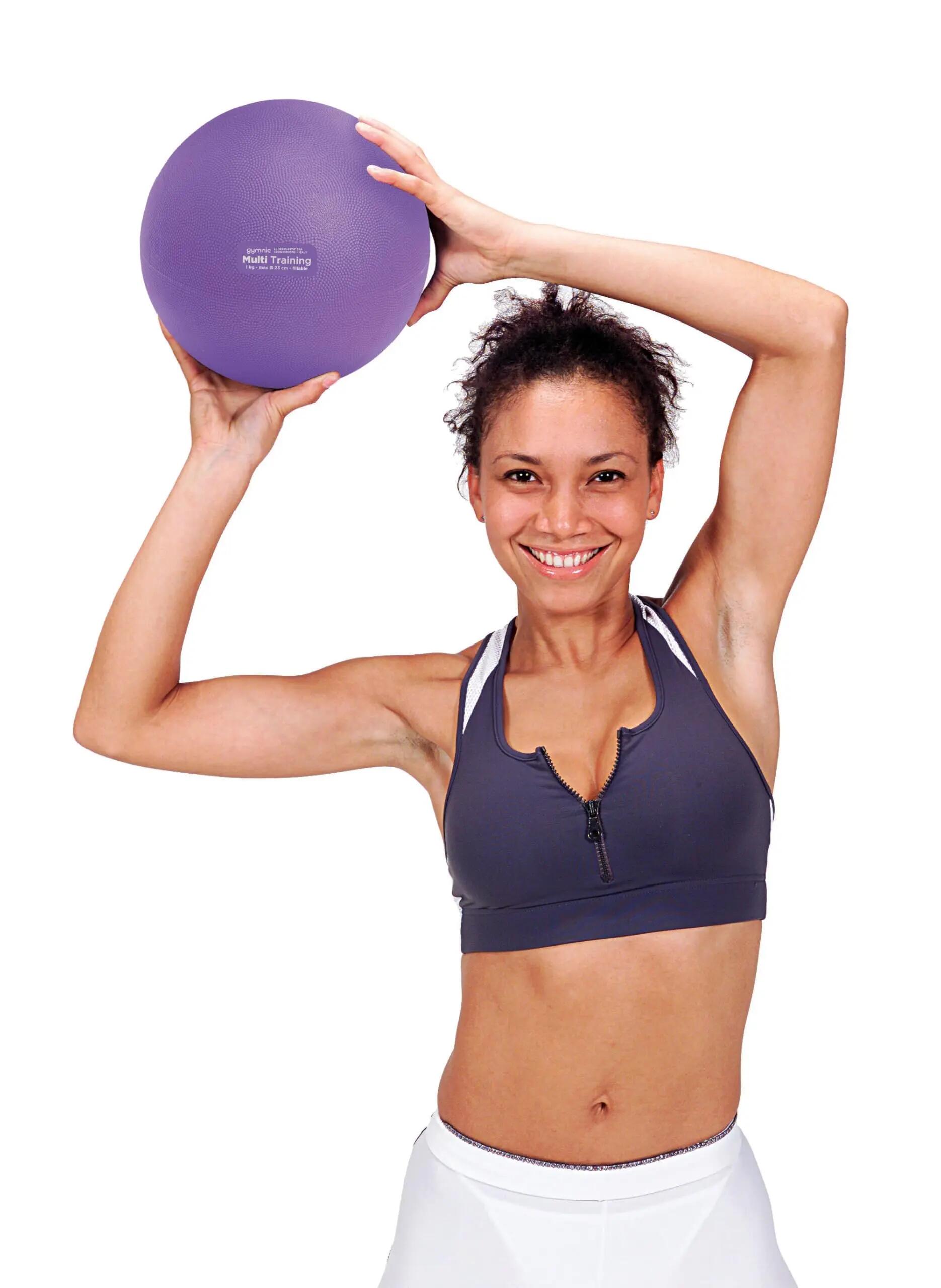 Gymnic Multi Training Palla medica gonfiabile Ø 23 cm viola 7/9