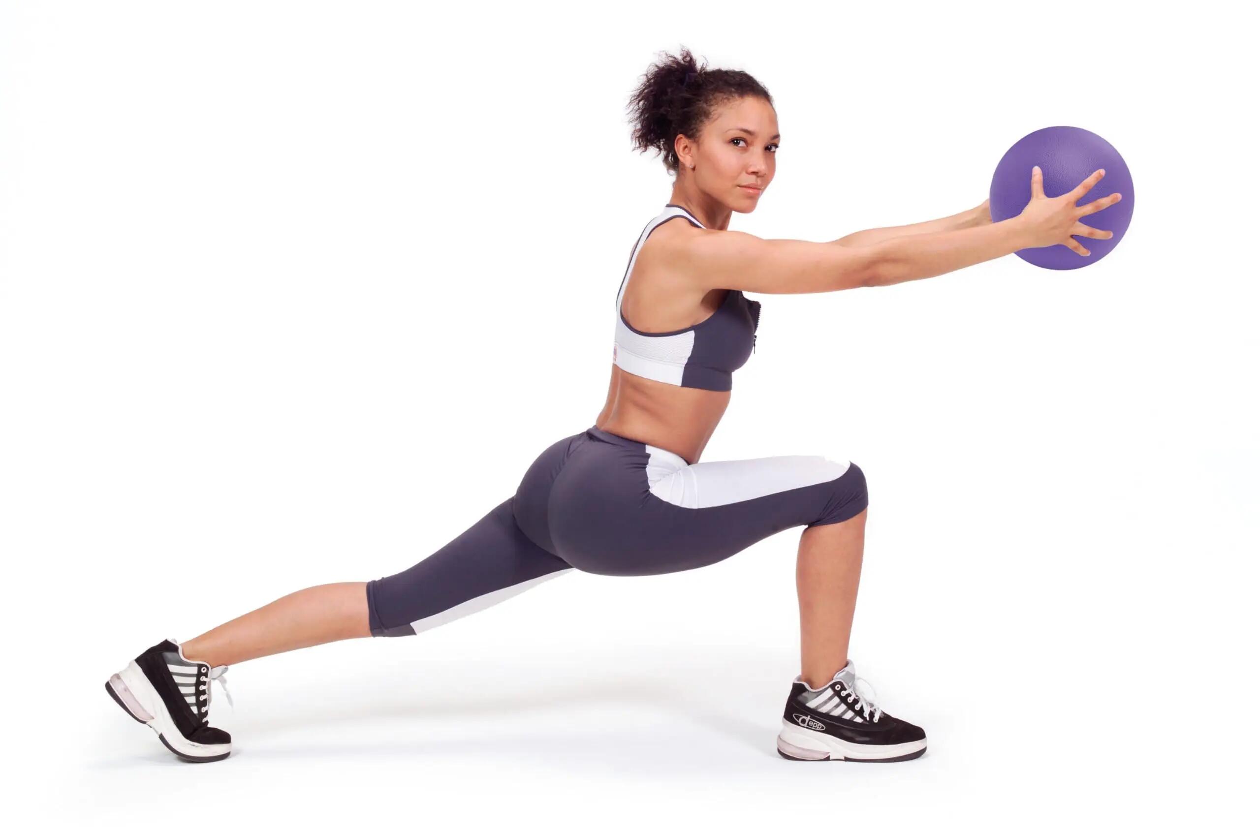 Gymnic Multi Training Palla medica gonfiabile Ø 23 cm viola 6/9