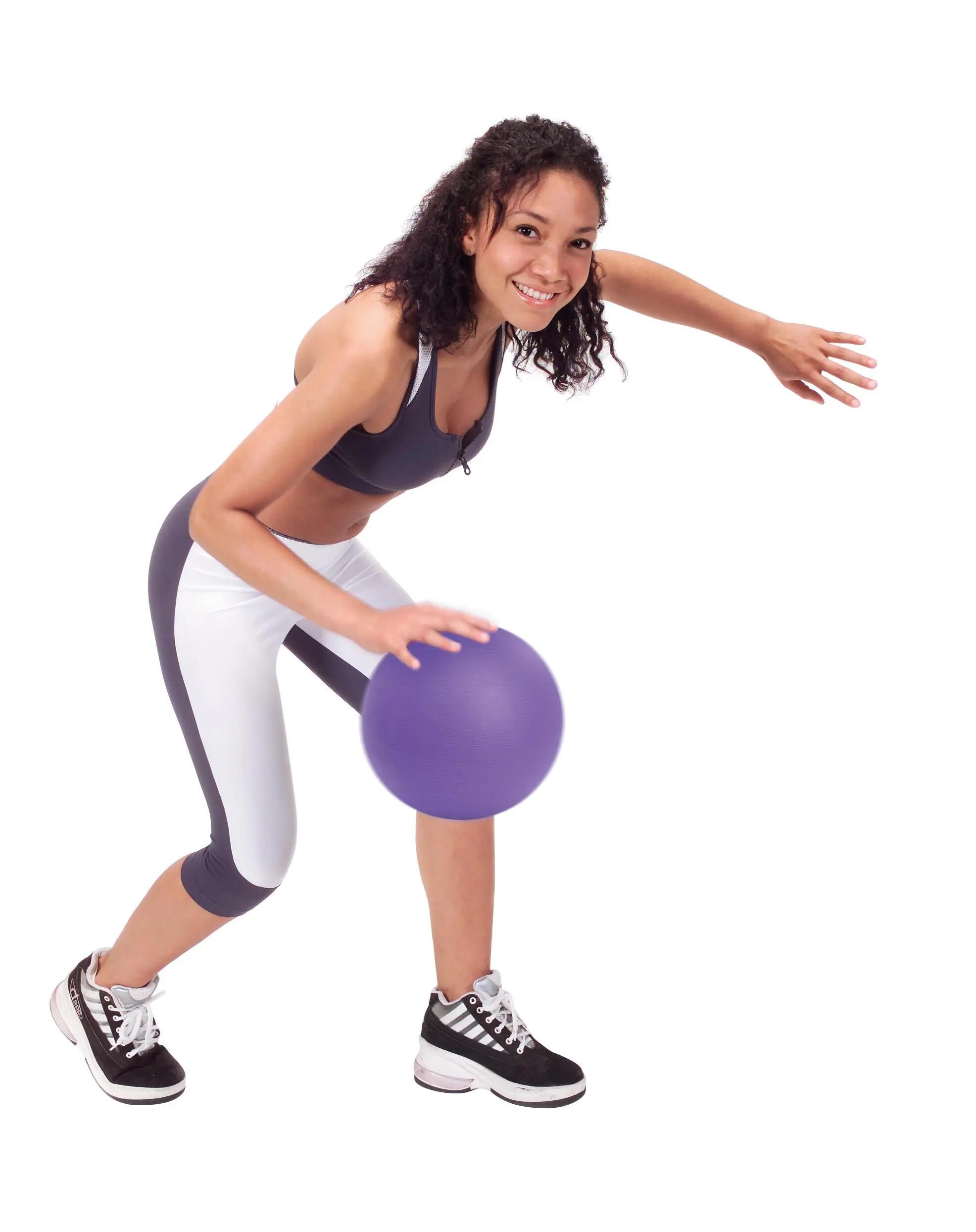 Gymnic Multi Training Palla medica gonfiabile Ø 23 cm viola 5/9