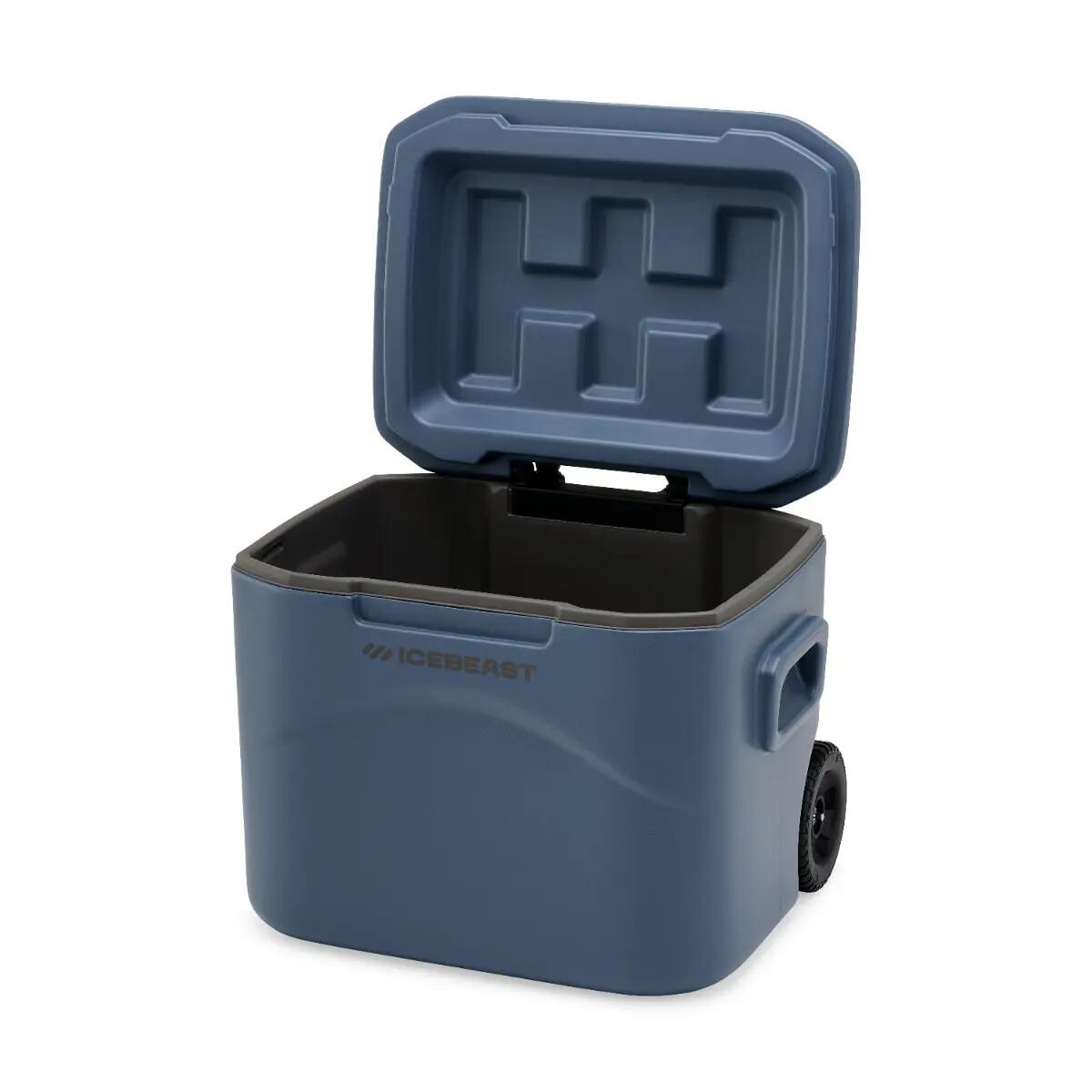 Icebeast Classic 57L Koelbox op Wielen Blauw 3/5