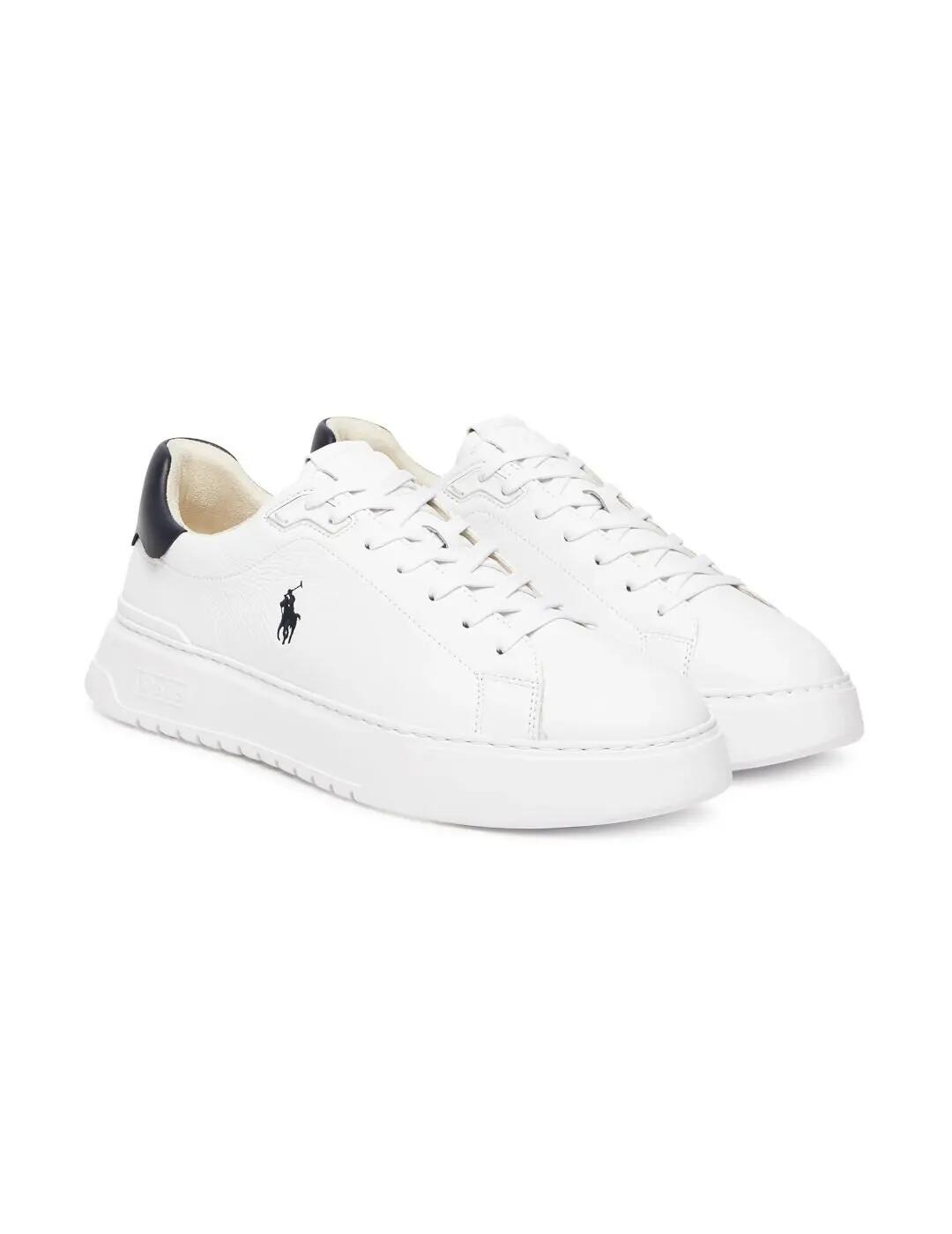 Zapatillas para Hombre Polo sport Rlite court  Blanco 2/4