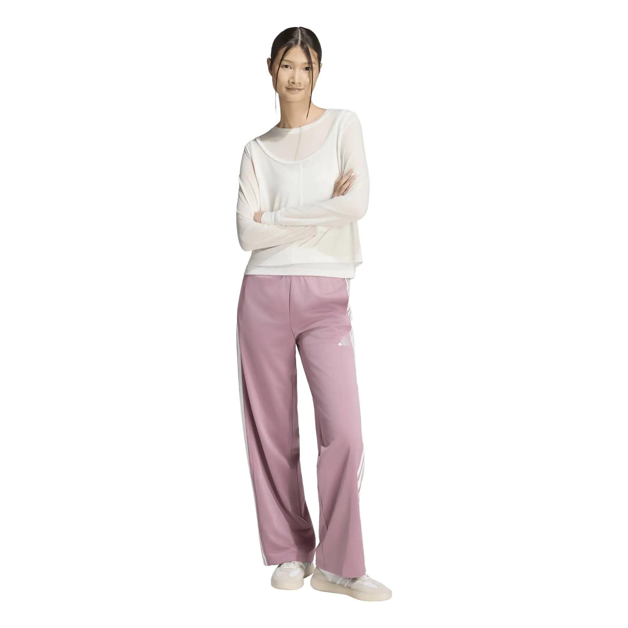 addas Damen Trainingshose Dayready Wide Leg 4/6
