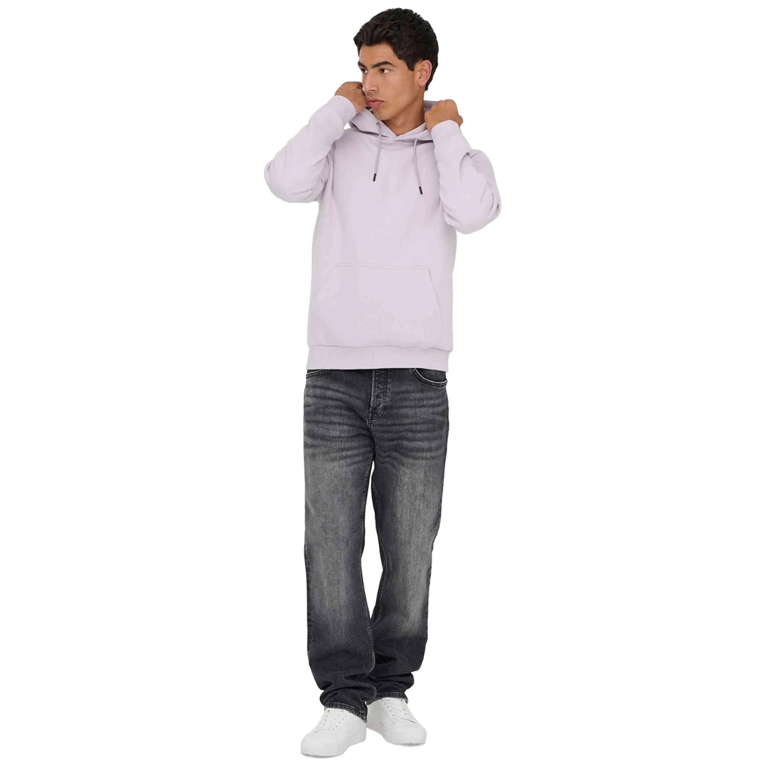 Sweat Only & sons modèle 22018685-VINTAGEINDIGO pour homme 3/5
