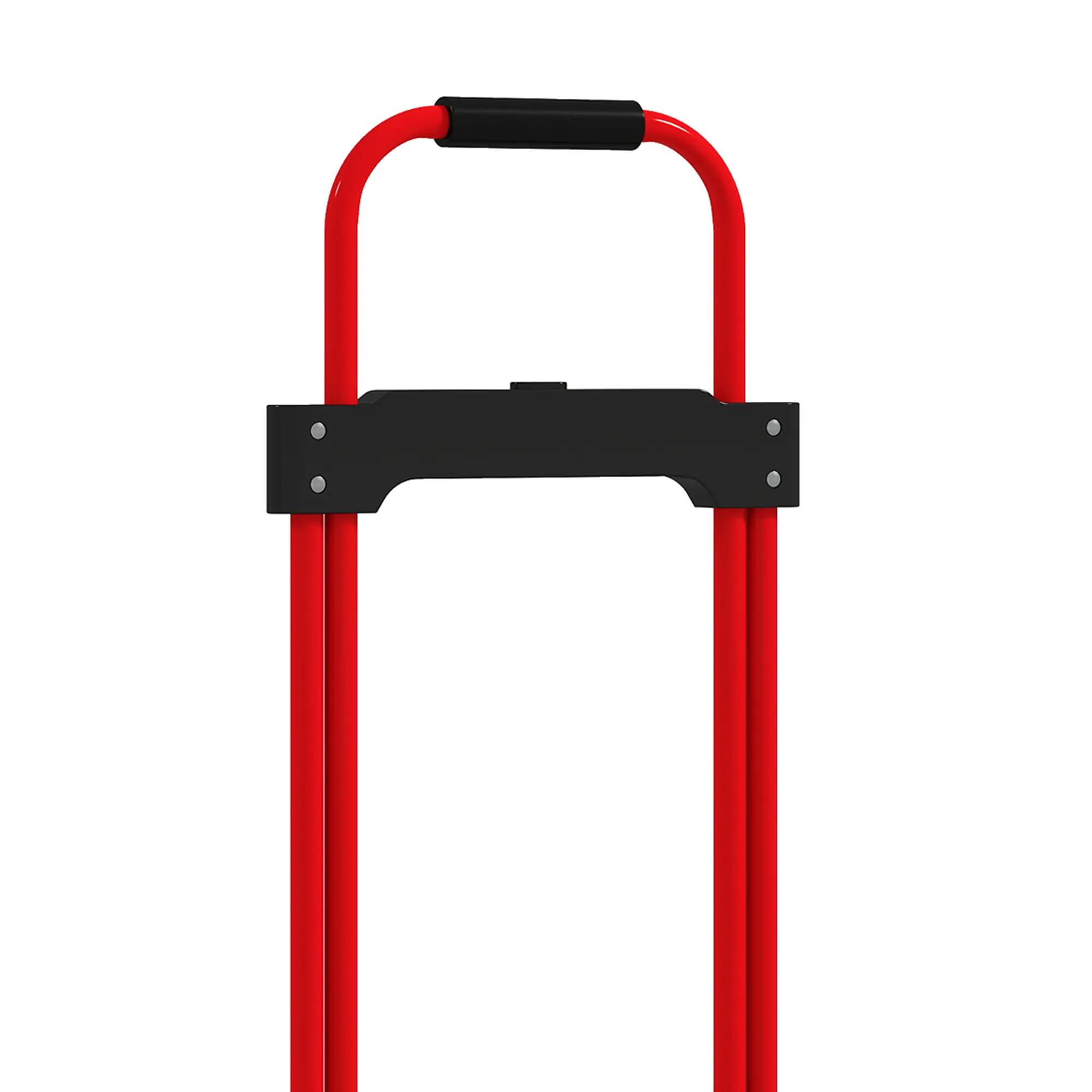 Carrinho de carga 38.5x40x102 cm vermelho HOMCOM 10/10