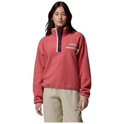 Felpa Columbia modello Forro polar Columbia Helvetia II Cropped Half per unisex