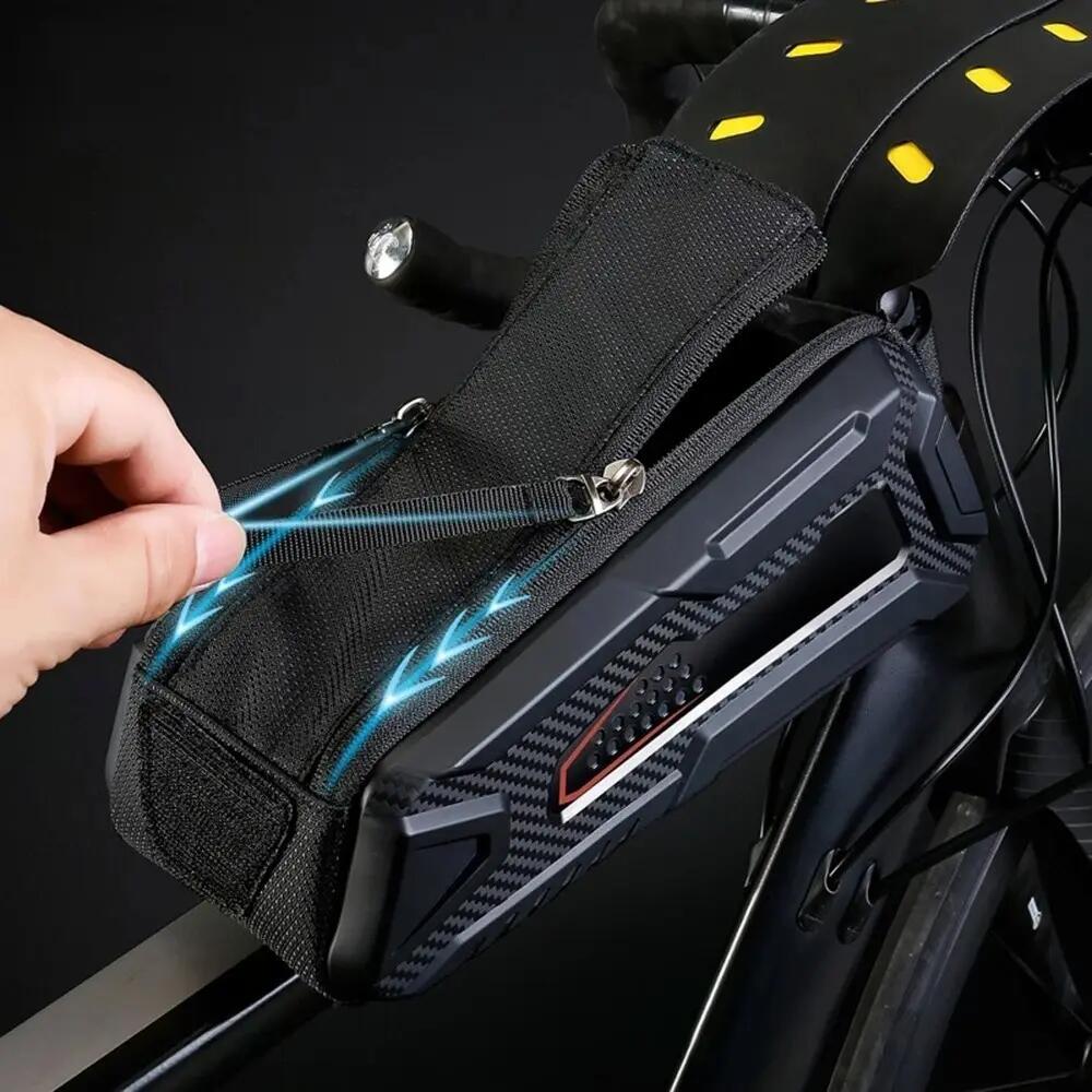 Fietstas voor frame met touchscreen-telefoonhouder WILD MAN 3/6