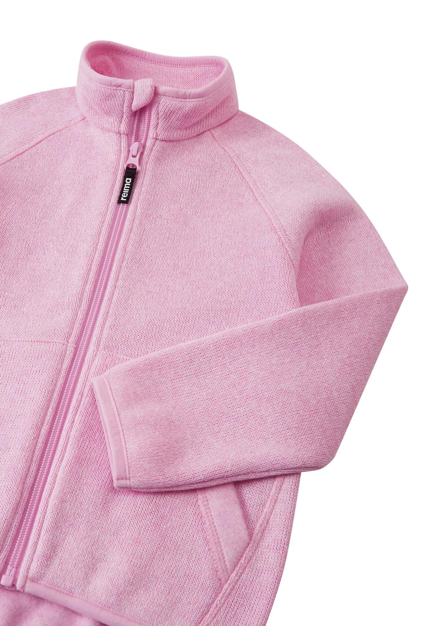 Giacca in pile per bambini Hopper Light Heather 3/5