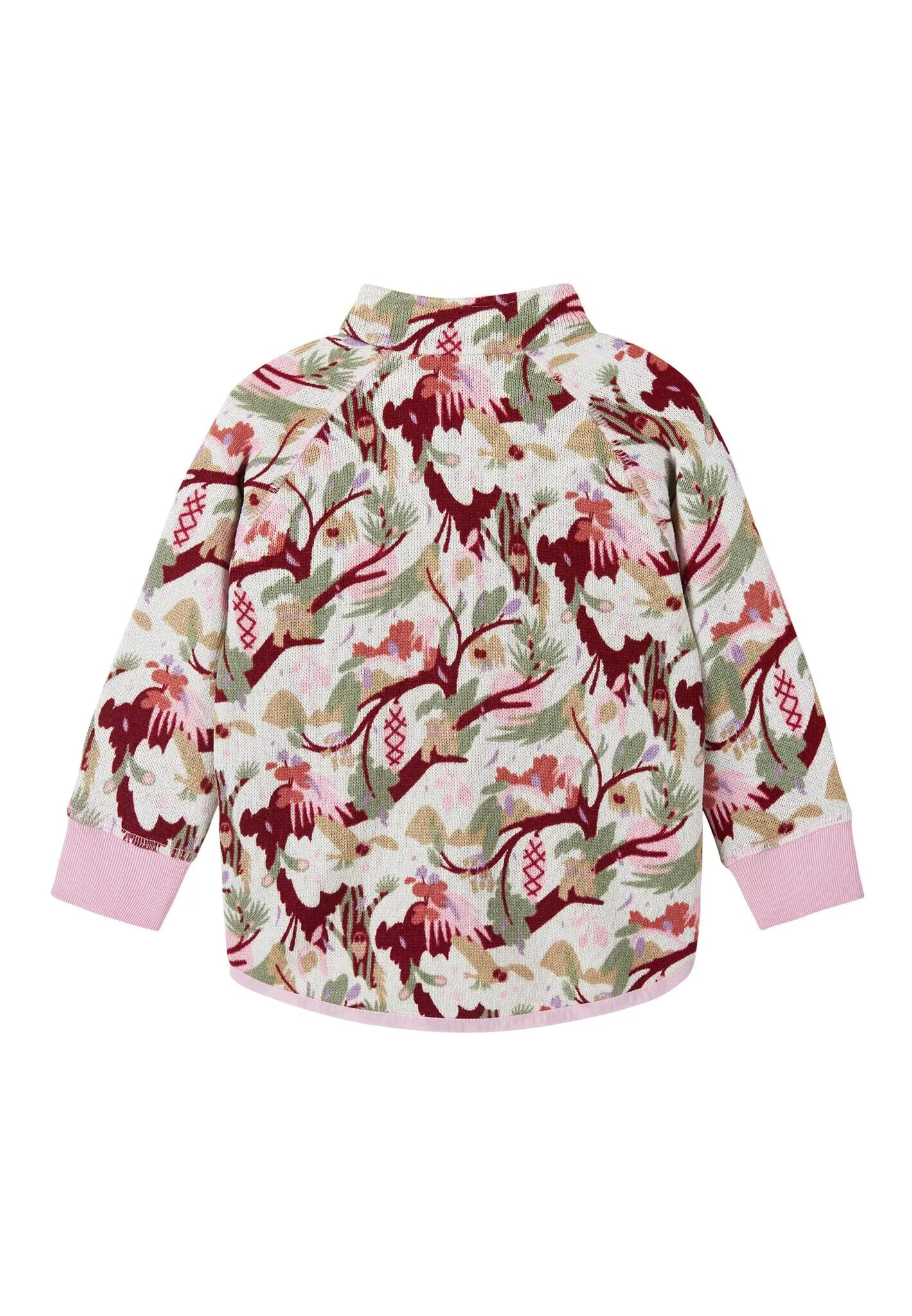 Kleinkinder Fleecejacke Ornament Light Heather 2/5
