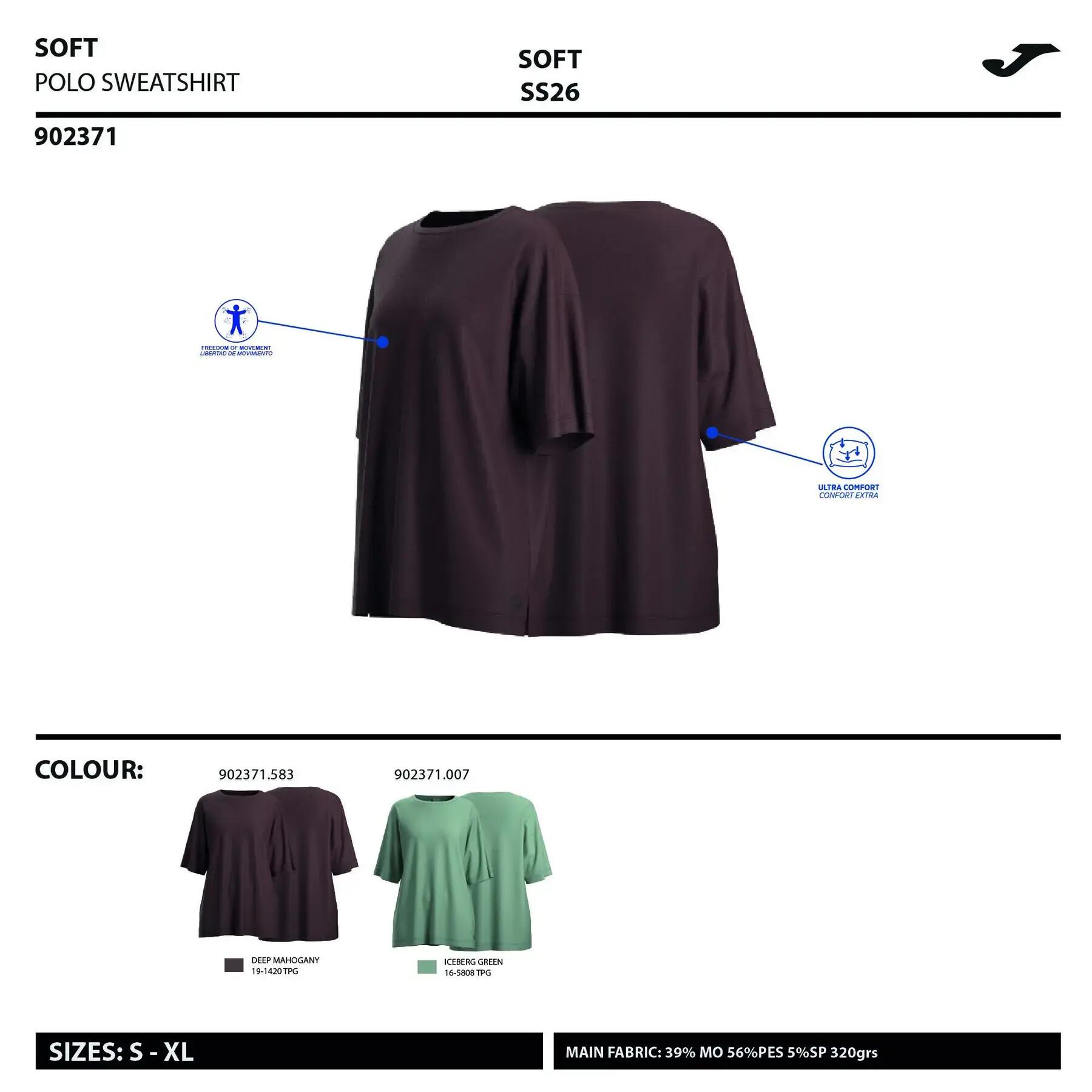 Sudadera Joma Breath 5/6