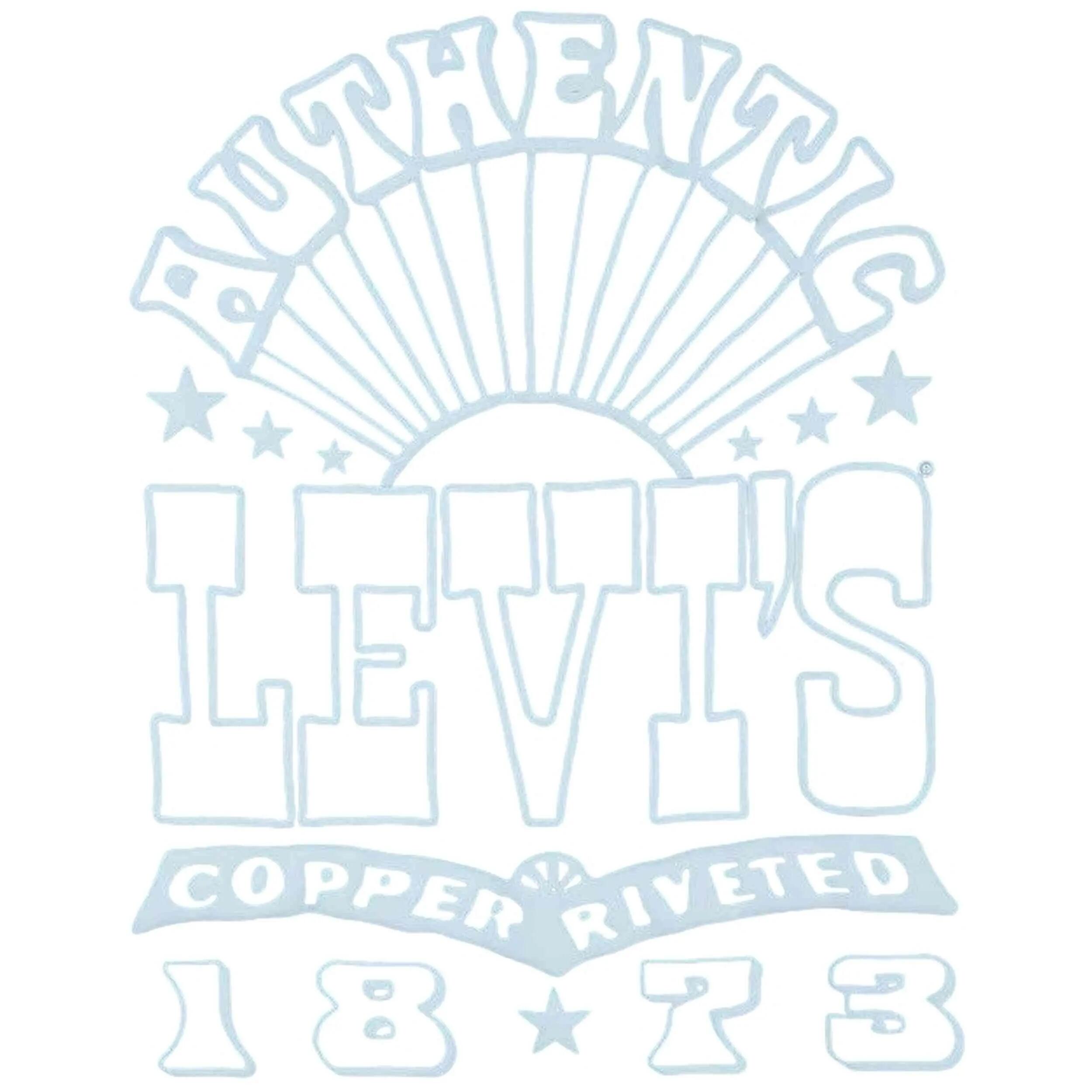 T-shirt Levi's modelo LVB SUN BURST TEE para crianças 4/4