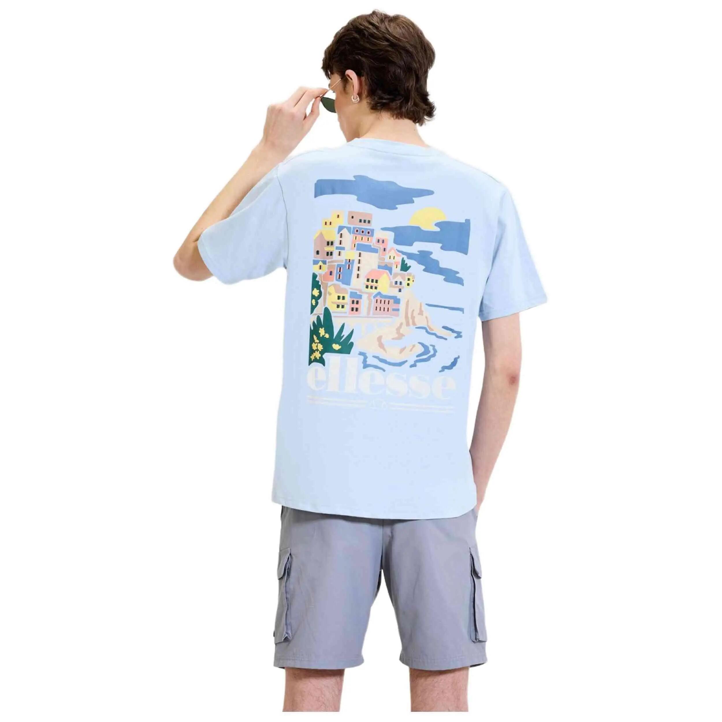 Camiseta de manga corta Ellesse modelo SHA22562-LBL para hombre 3/4