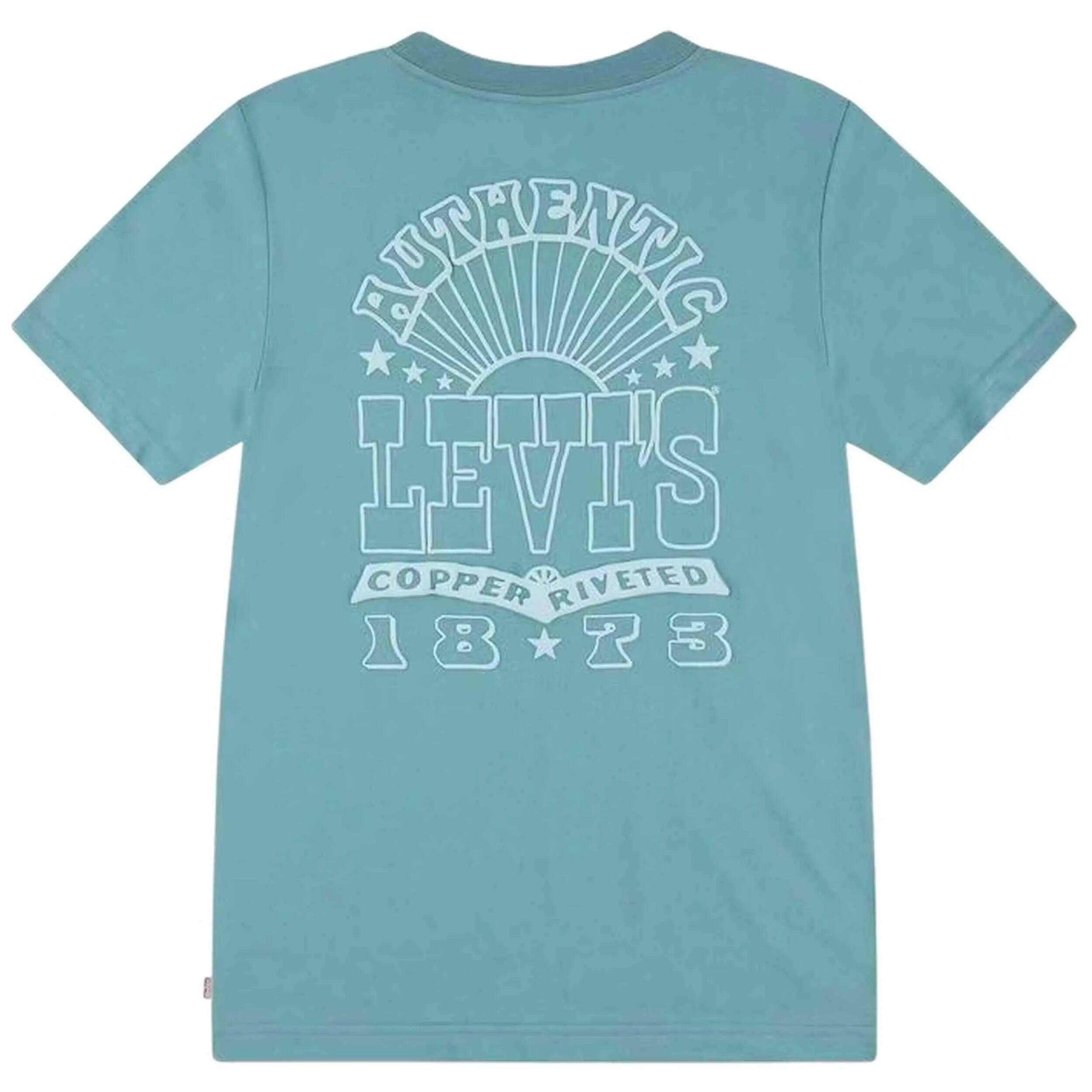 T-shirt Levi's modelo LVB SUN BURST TEE para crianças 2/4