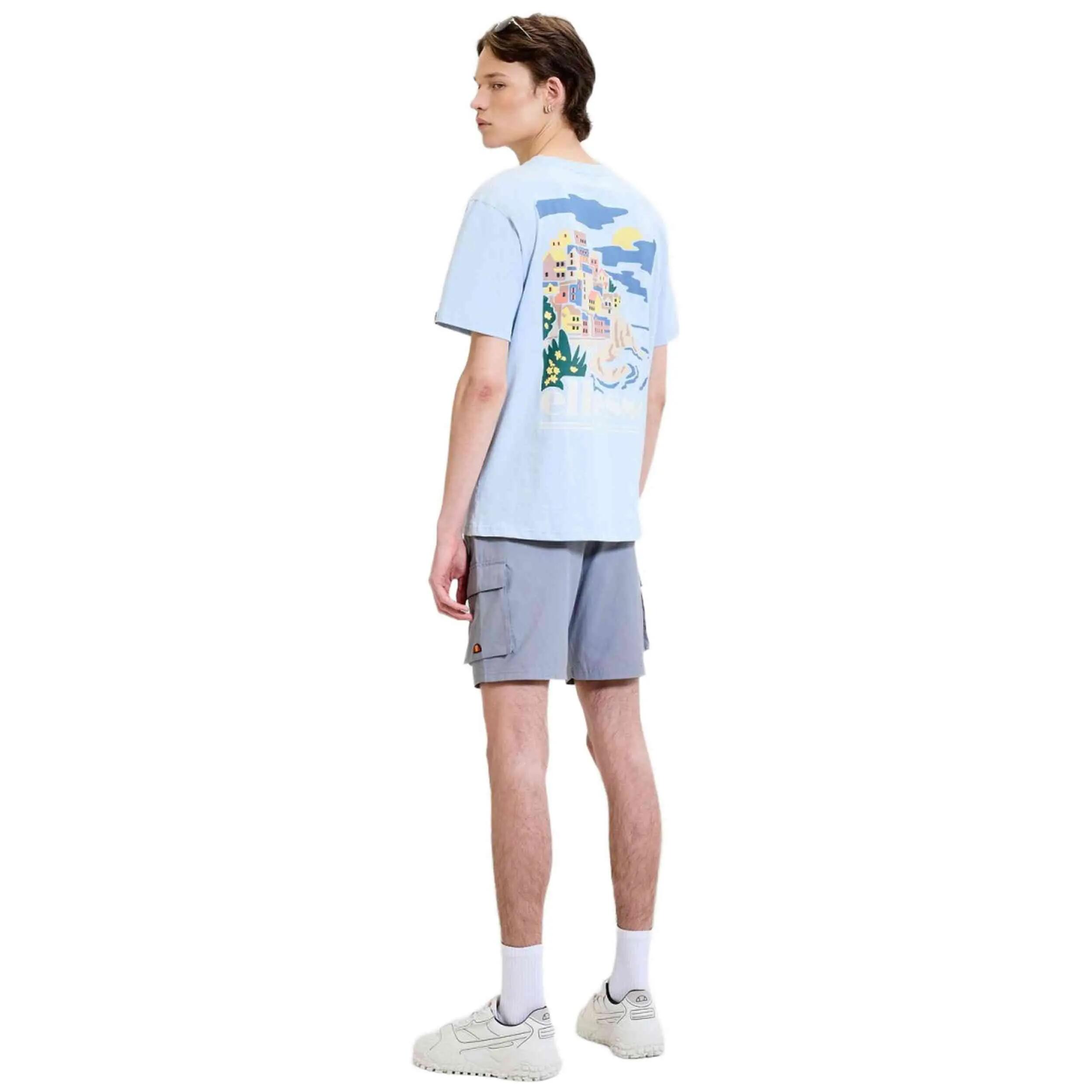 Camiseta de manga corta Ellesse modelo SHA22562-LBL para hombre 2/4