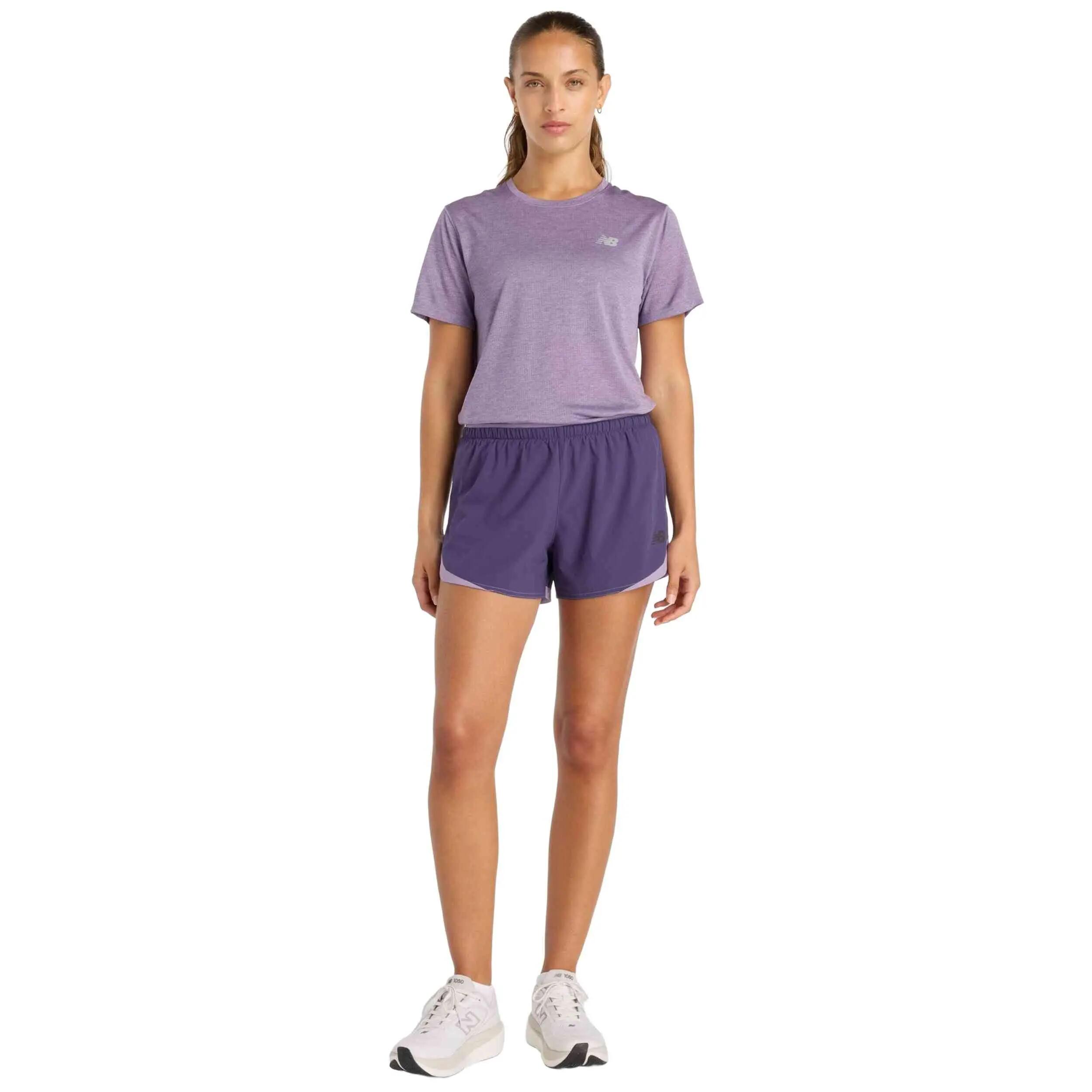 Maglietta fitness unisex 1282, maniche corte, viola 5/7