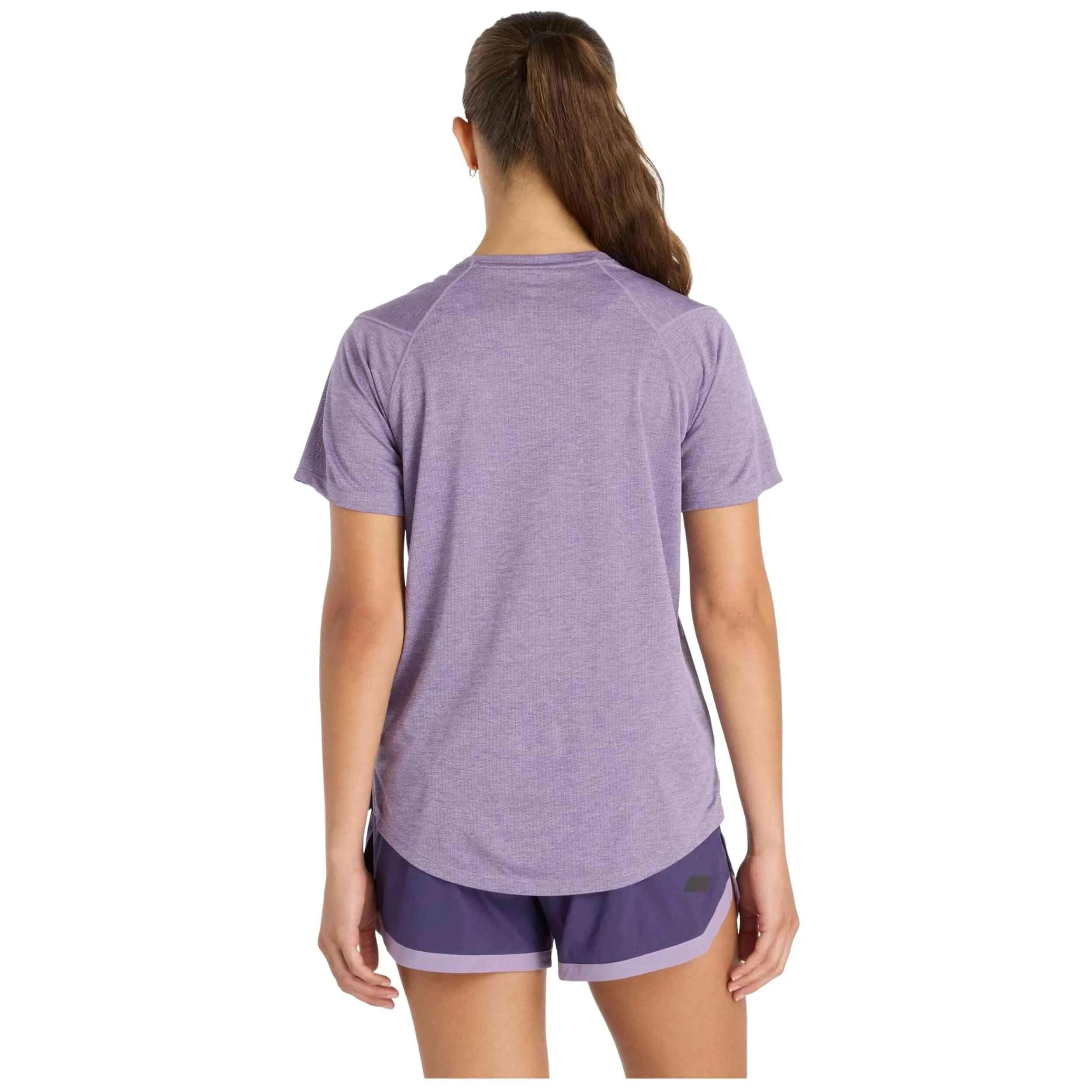 Maglietta fitness unisex 1282, maniche corte, viola 2/7