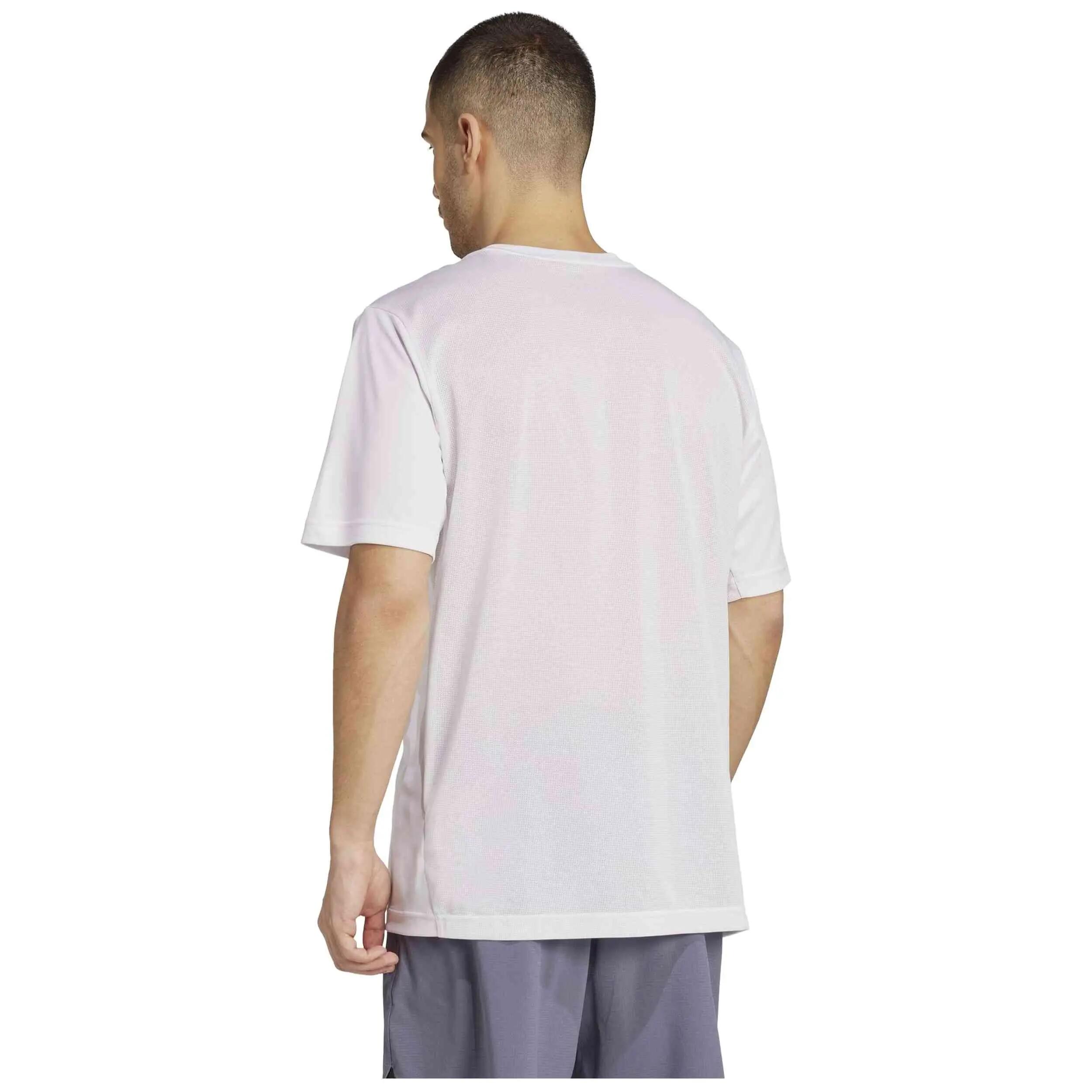 T-shirt Adidas modelo Camiseta adidas Tech Apparel manga corta blanco para homem 3/5