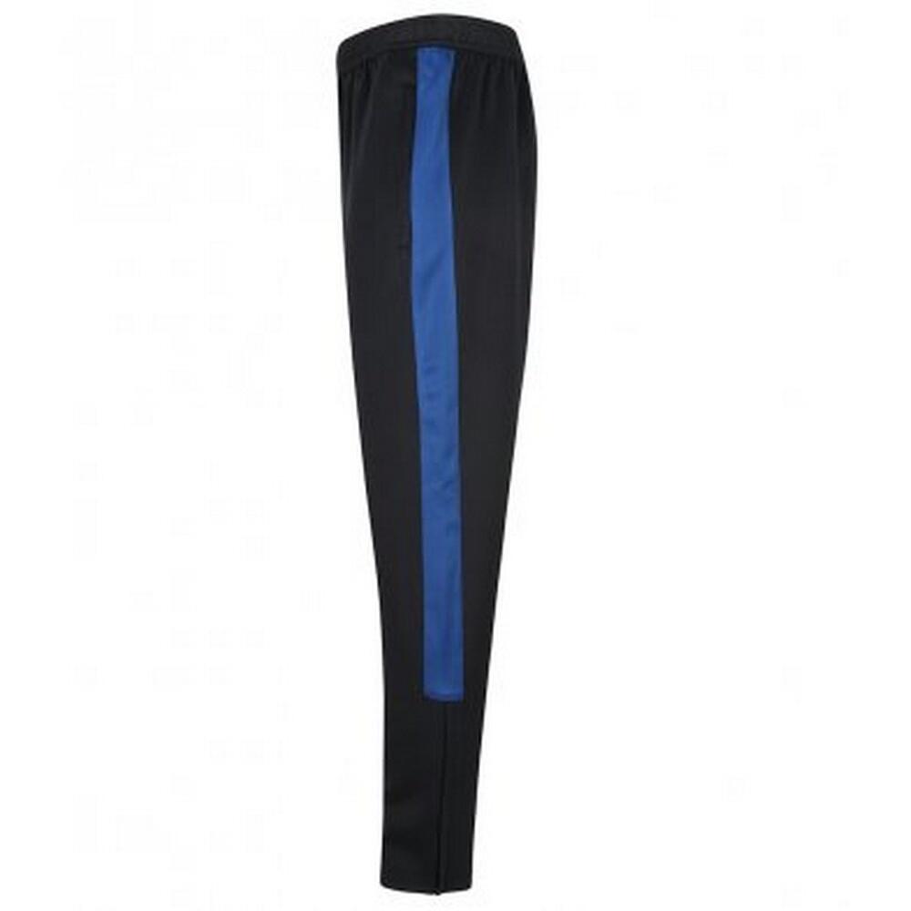 Mens Knitted Tracksuit Pants (Navy/Royal) 3/3
