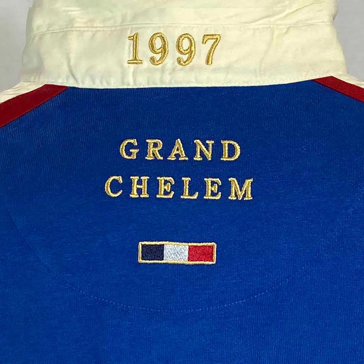 Polo de mangas compridas France Rugby 1997 Ellis Rugby 5/5