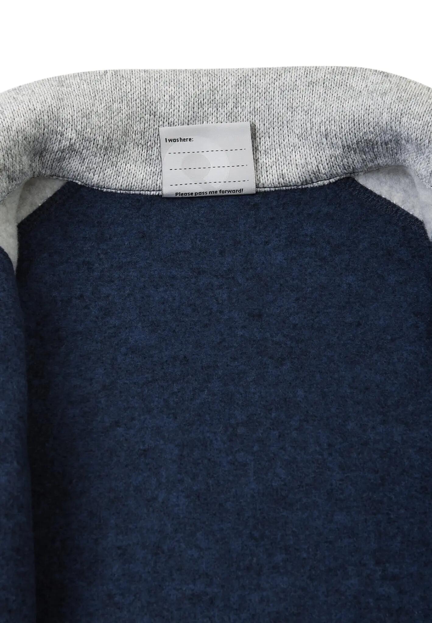 Kinder Fleecejacke Neulomus Navy 5/5