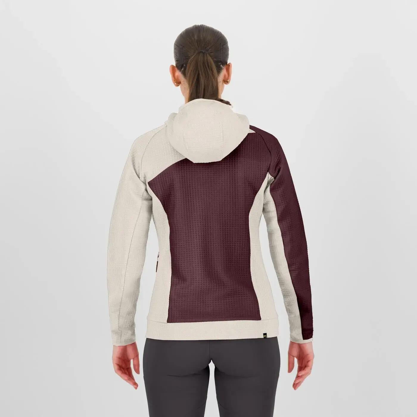 Polaire full zip à capuche femme Karpos Averau 2/2