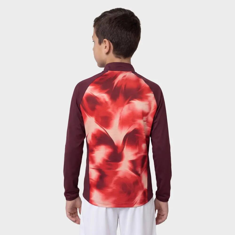 Sudadera fútbol media cremallera Niño Niños y Niñas RSG Prematch Halfzip Pla 6/7