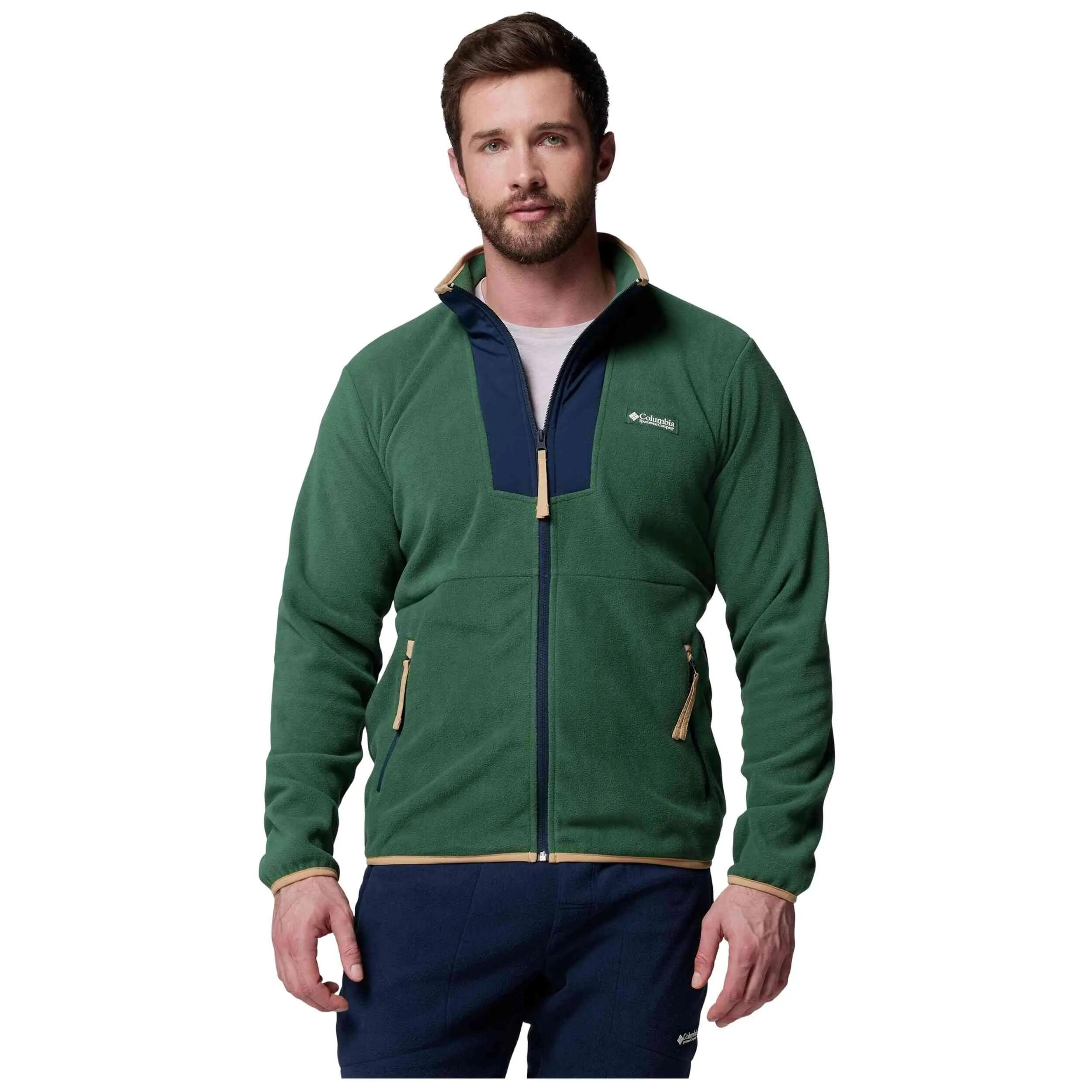 Camisola Columbia modelo Forro polar Columbia Sequoia Grove Full Zip para homem 4/5