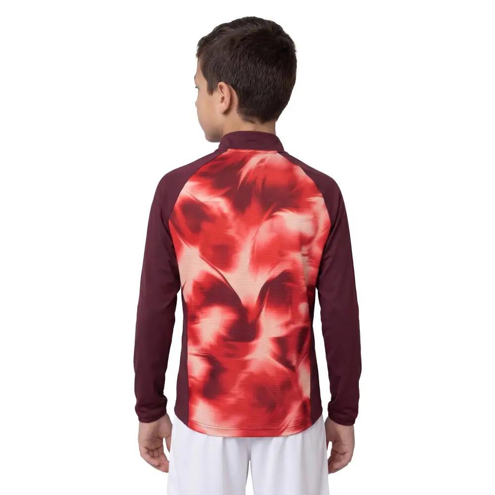 Sudadera fútbol media cremallera Niño Niños y Niñas RSG Prematch Halfzip Pla 2/7