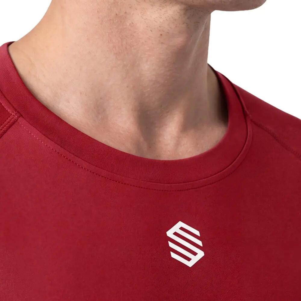 Sous-maillot de sport homme Blayer Burgundy M Bordeaux 4/7