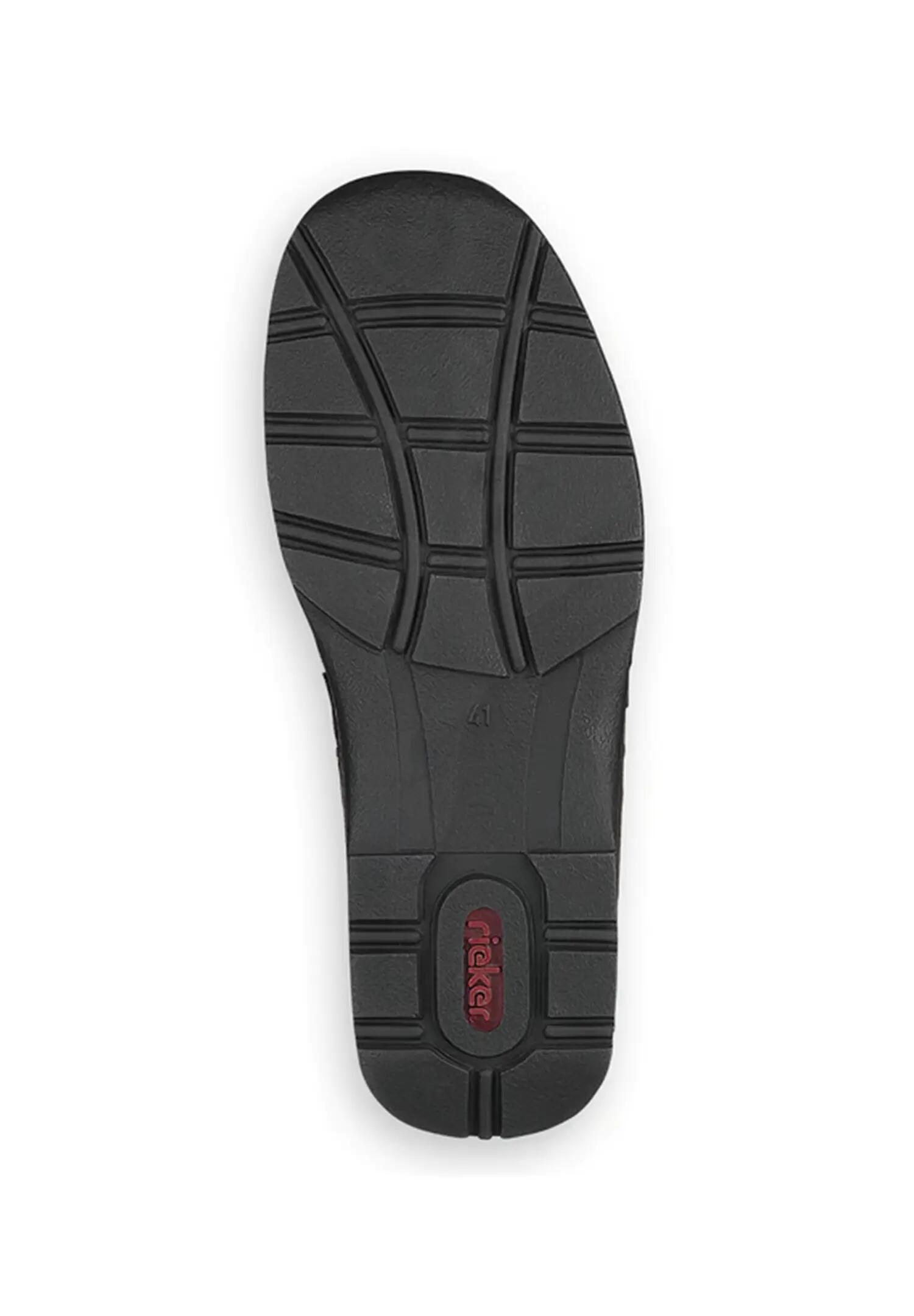 Rieker Herren Slipper 05363-25 Glattleder Brown 5/5