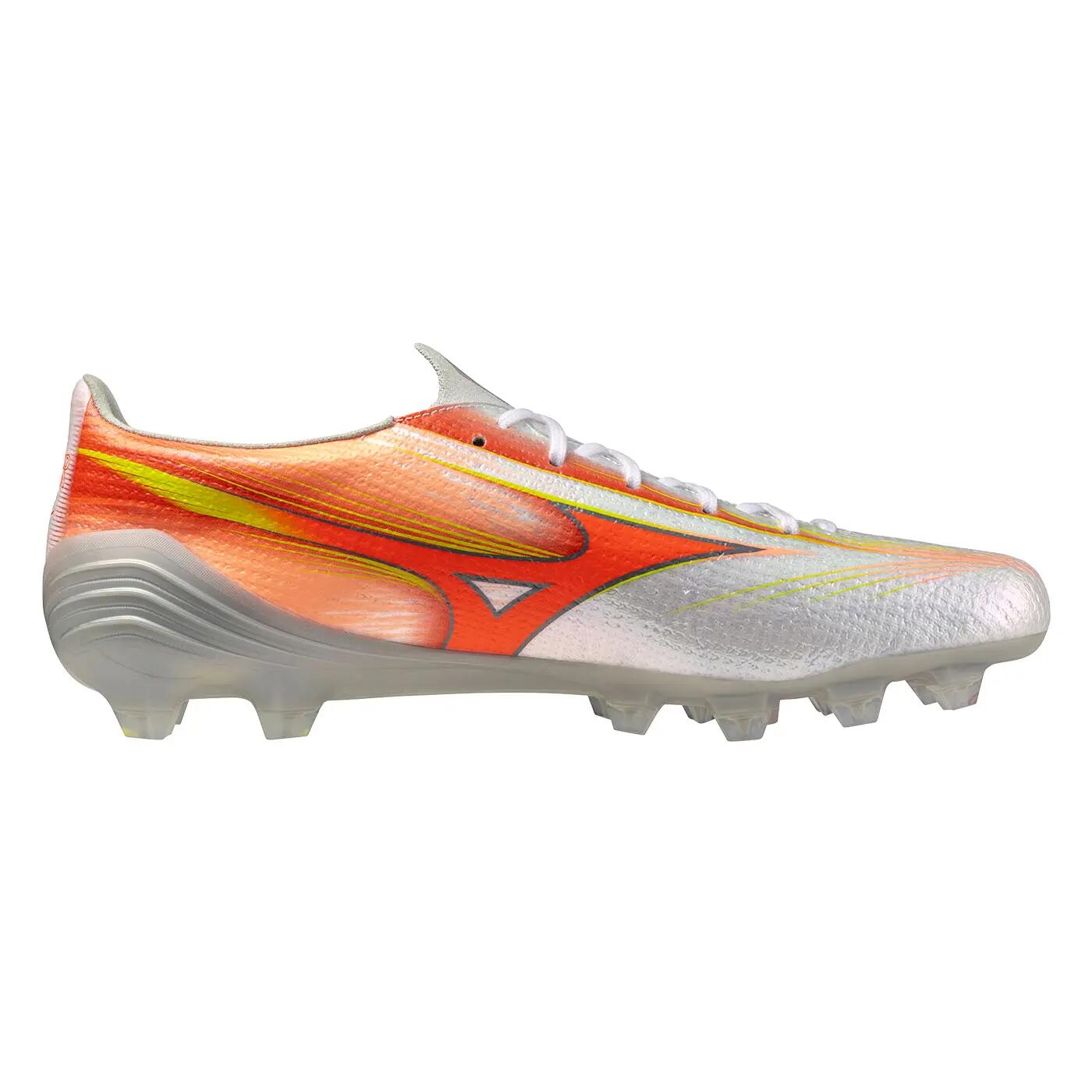 Mizuno Alpha III Elite Bianco e Arancione 3/5