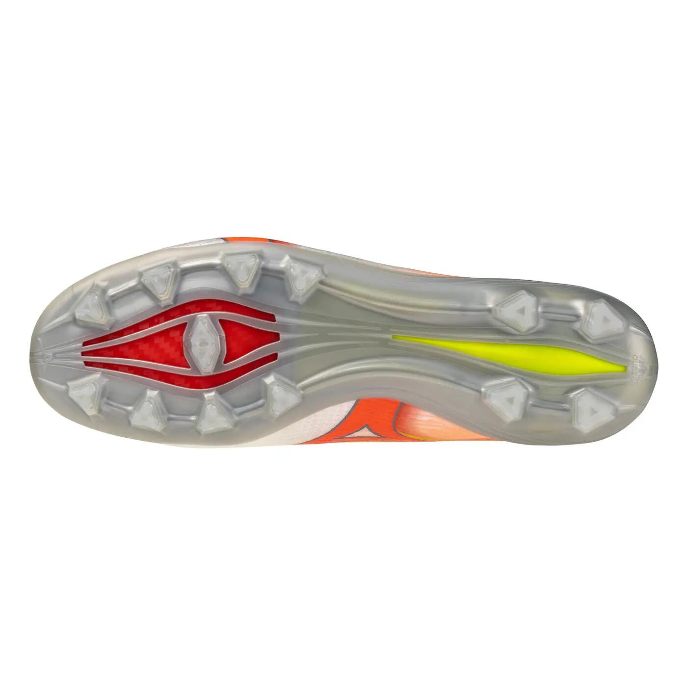 Mizuno Alpha III Elite Bianco e Arancione 2/5