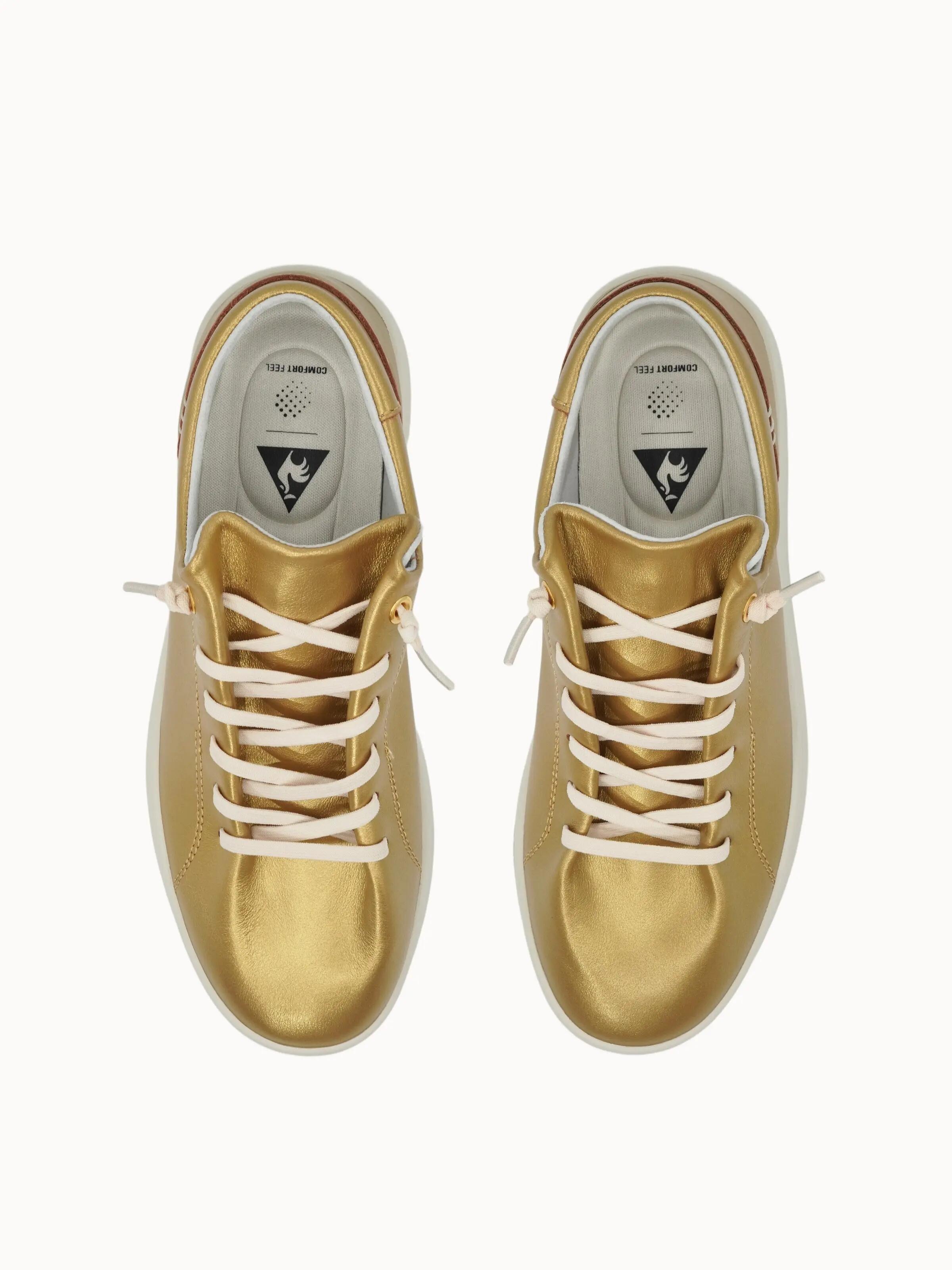 Sneakers en cuir effet métallique Finesse 4/4