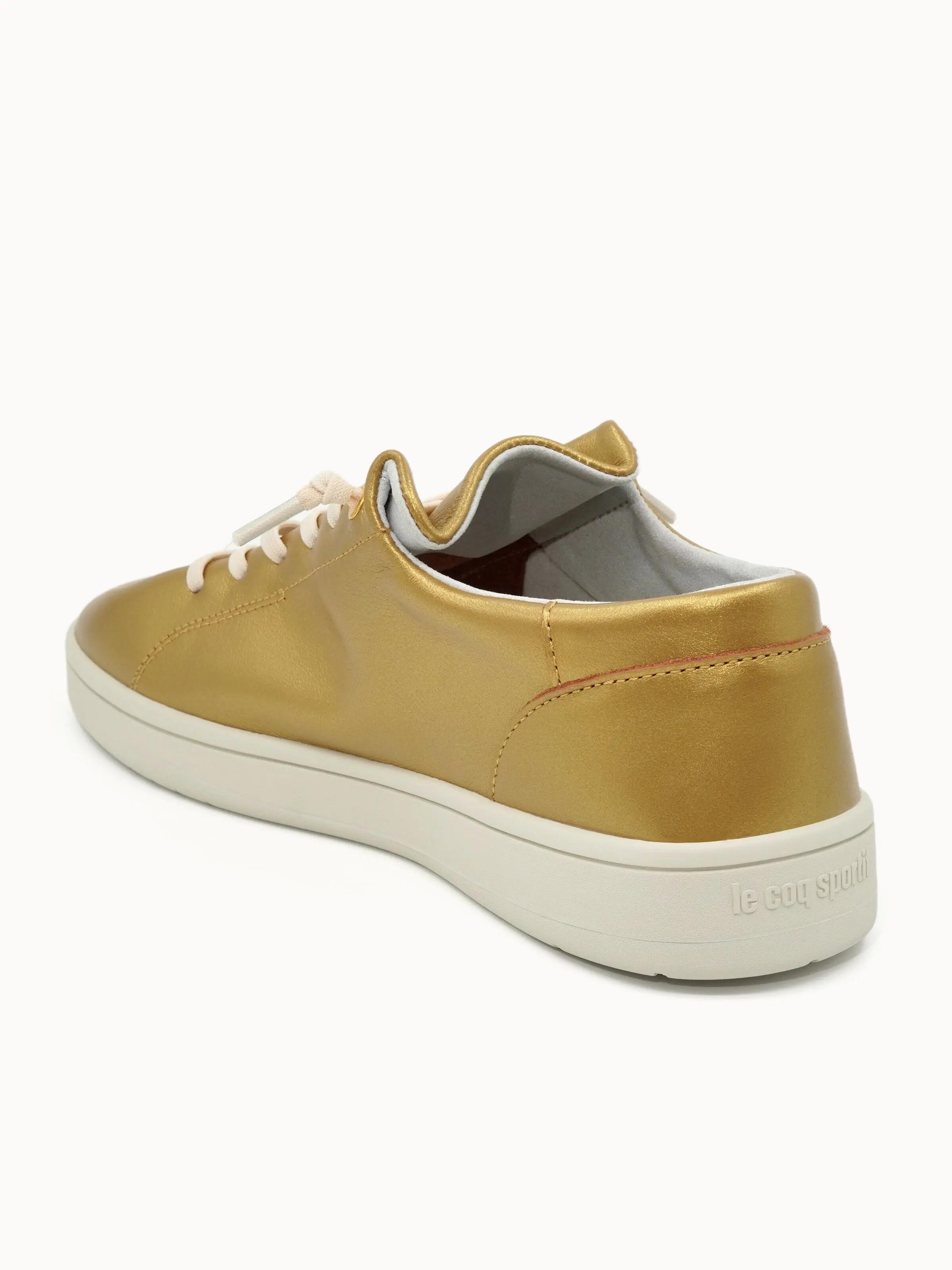 Sneakers en cuir effet métallique Finesse 3/4