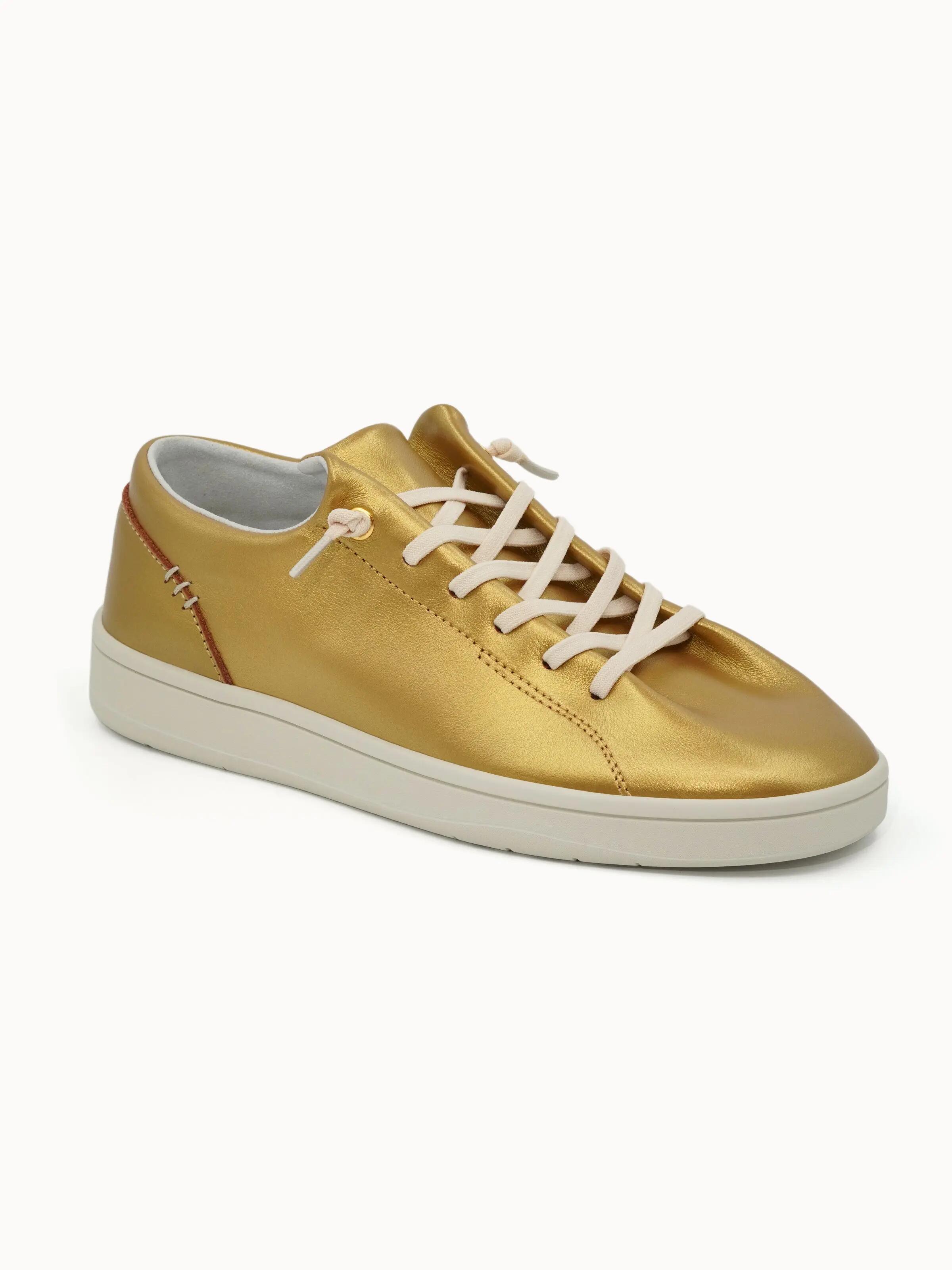 Sneakers en cuir effet métallique Finesse 2/4