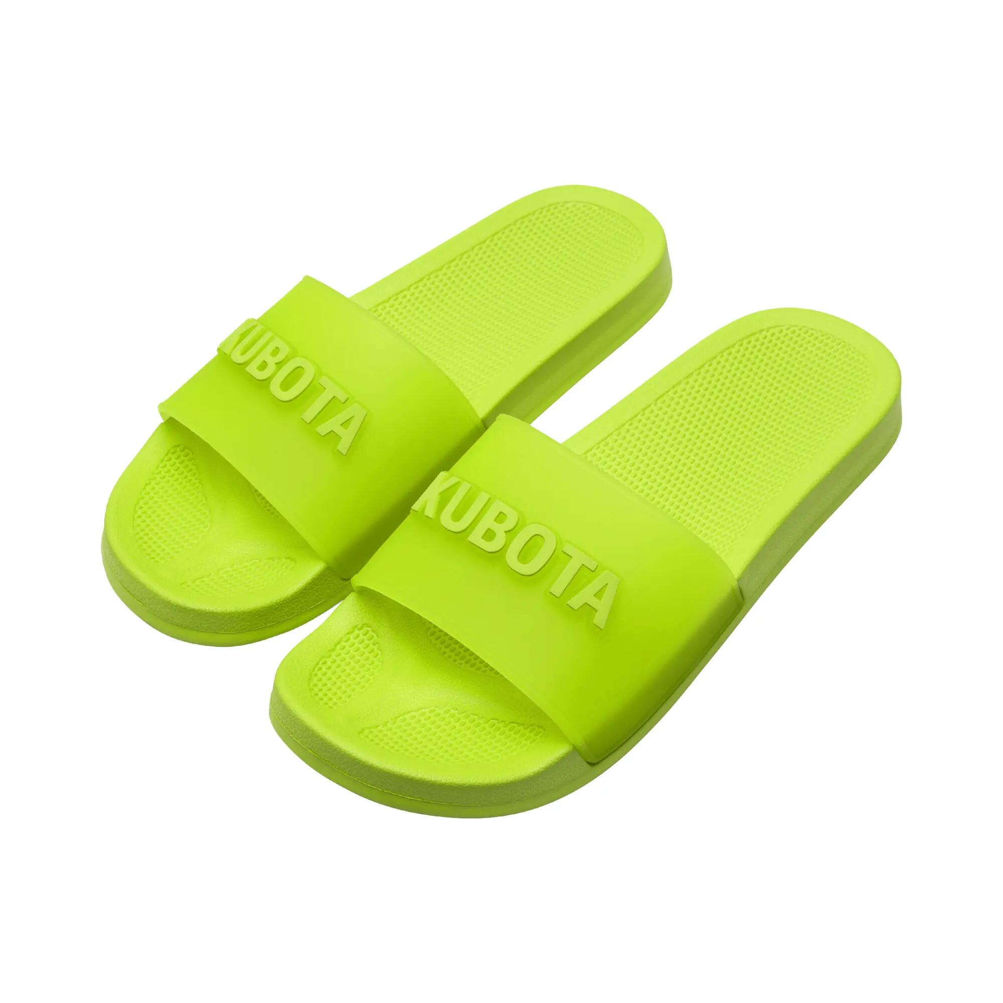 Męskie Klapki Kubota Basenowe Gel Limonkowe 45 4/7