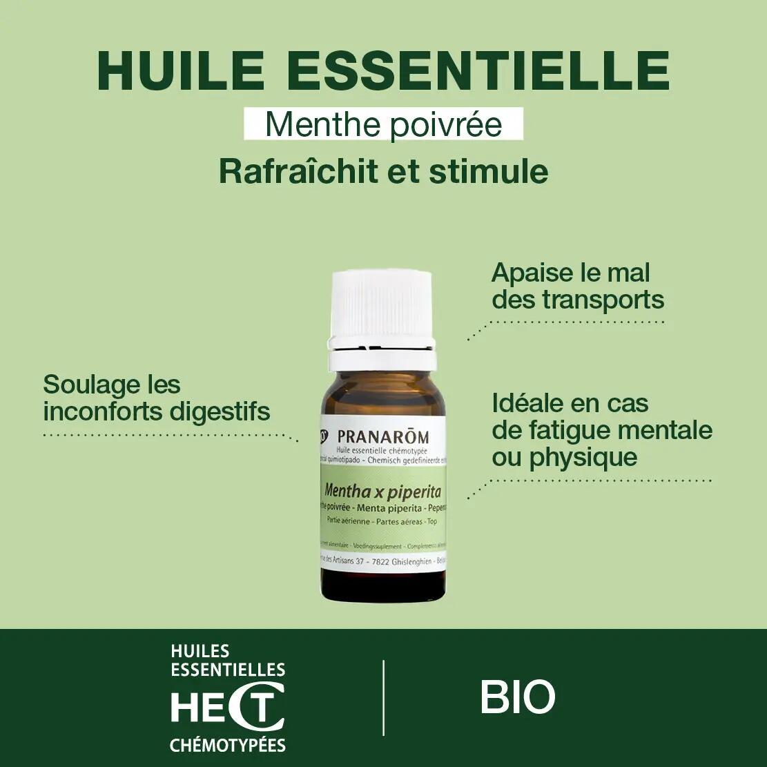 Huile essentielle - Menthe poivrée - Bio - 10 ml 5/5