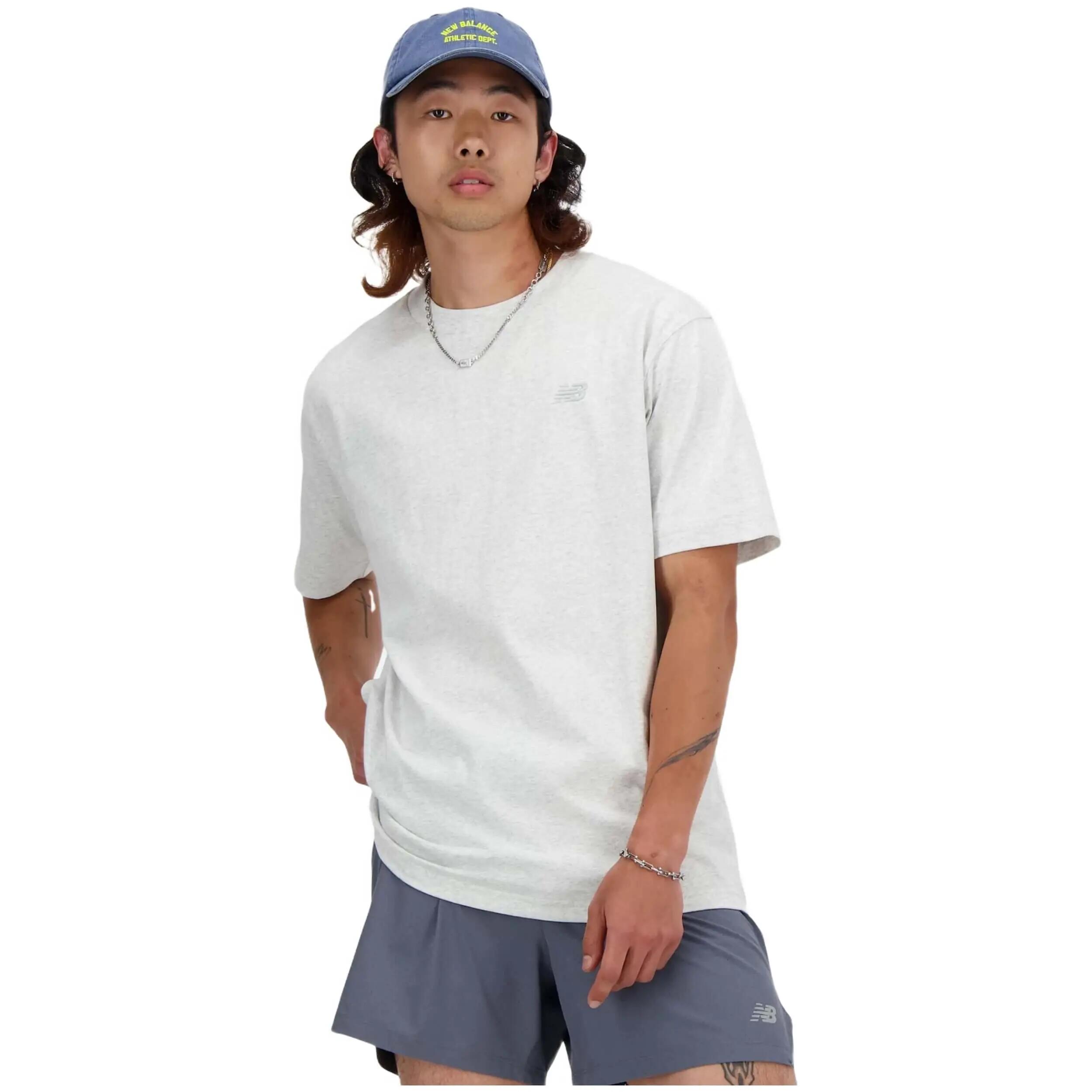 1282 New Balance NB Athletics Cotton T-Shirt, grigio ardesia, XL 2/7