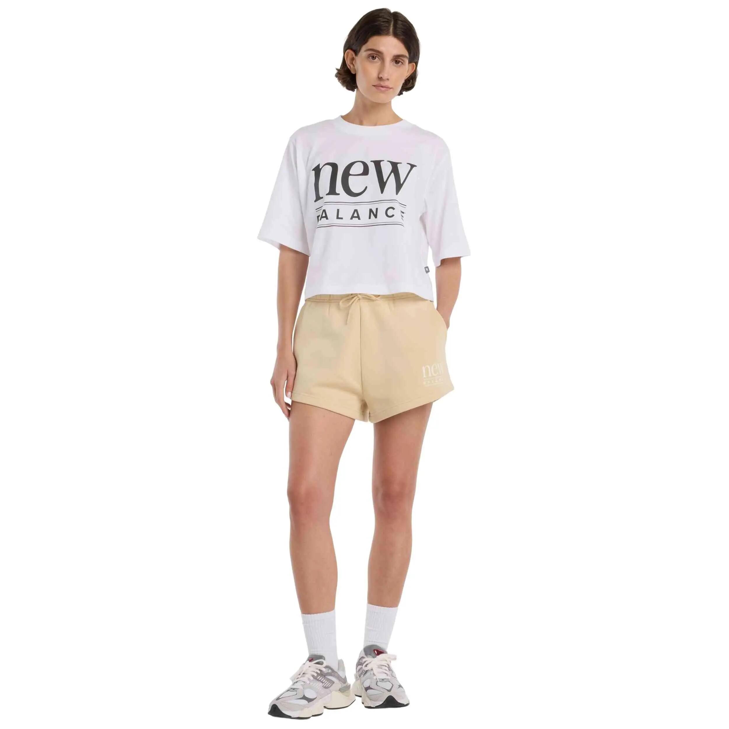 T-shirt New balance modelo WT61V5OP_WT para mulheres 5/5