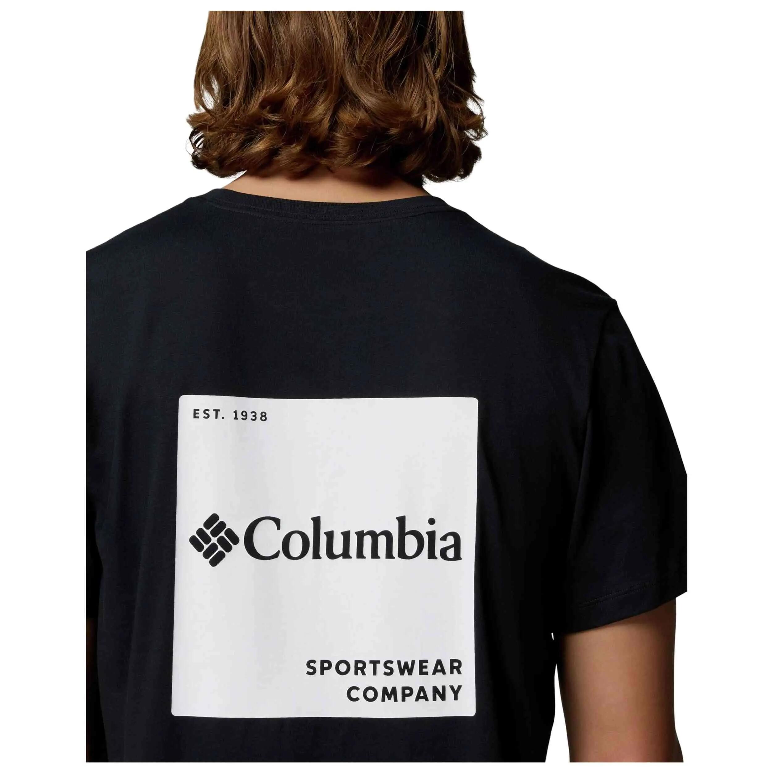Maglia a maniche corte Columbia modello Camiseta Columbia CSC Logo Ba per uomini 5/5