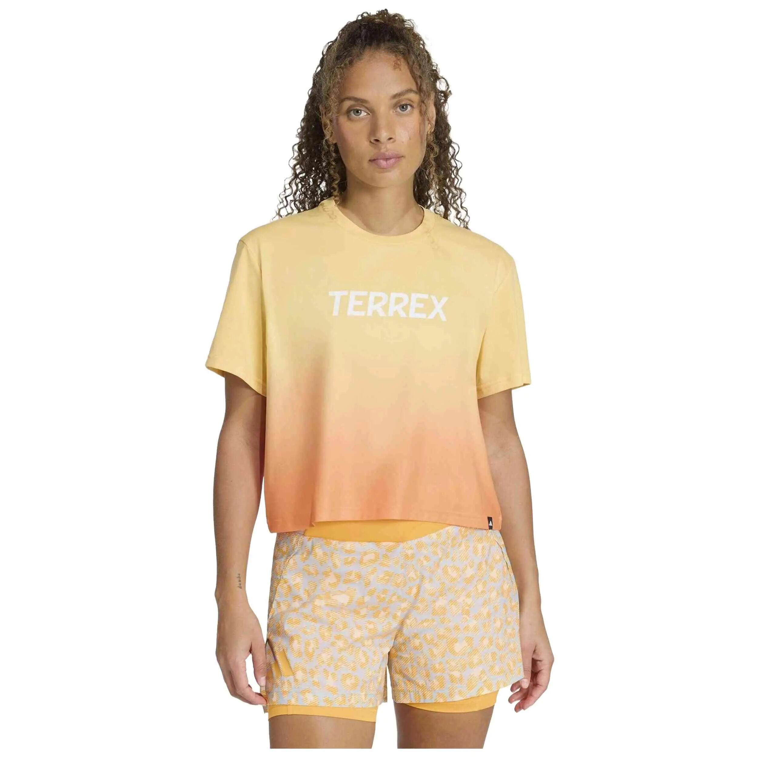 T-shirt Adidas modelo Camiseta adidas Terrex manga corta naranja amar para homem 2/5