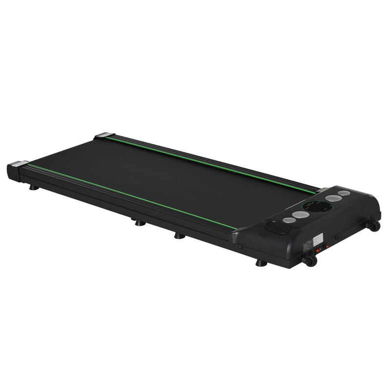 Cinta de correr caminar con control remoto HOMCOM 133x50x13 cm negro