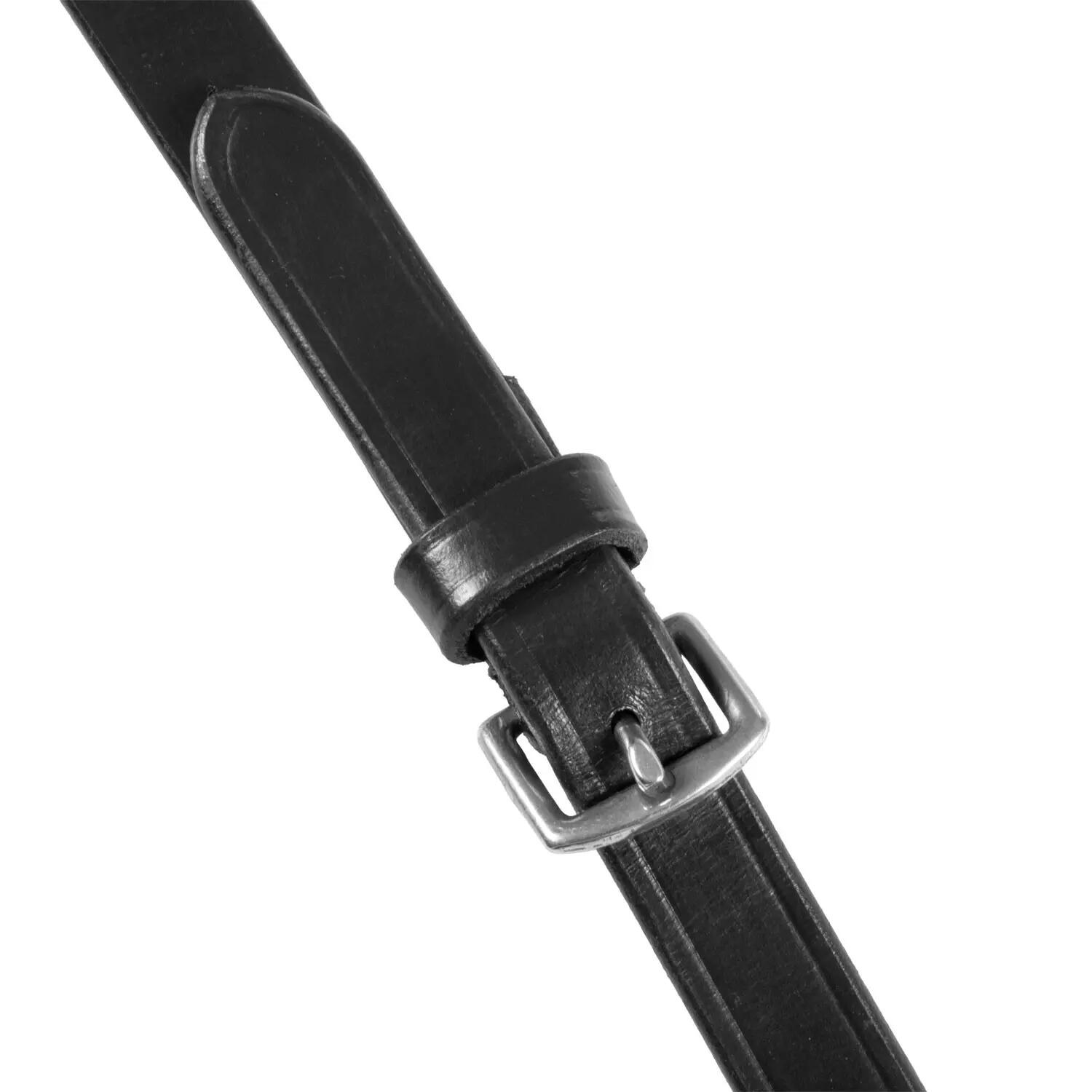 Rênes magna en cuir avec grip en caoutchouc 5/6