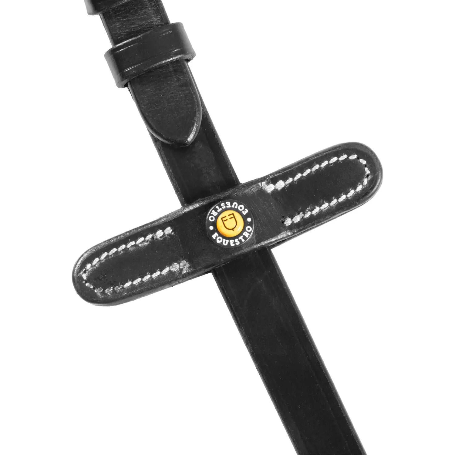 Rênes magna en cuir avec grip en caoutchouc 4/6