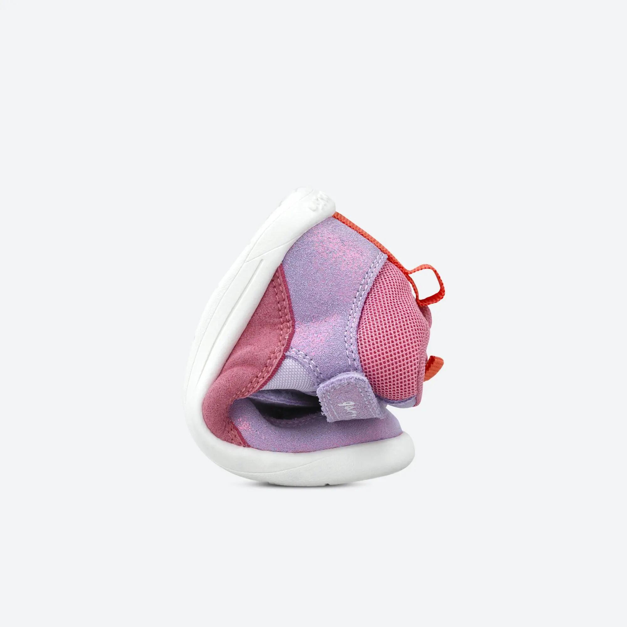Botins barefoot  Infantis Garvalín 261327C Lila Fecho Adesivo 6/6