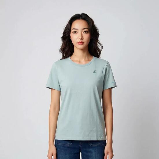 T-shirt de Balade en forêt homme biologique TILY Opale