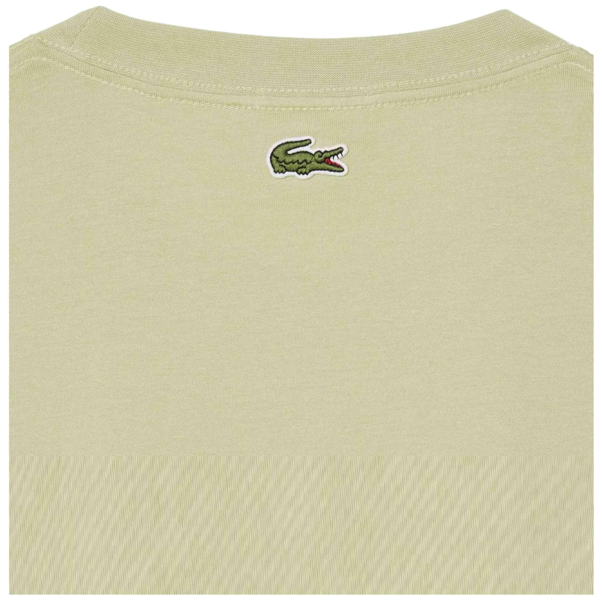 Maglia a maniche corte Lacoste modello TH0753 00 UYB-XS per uomini 3/3