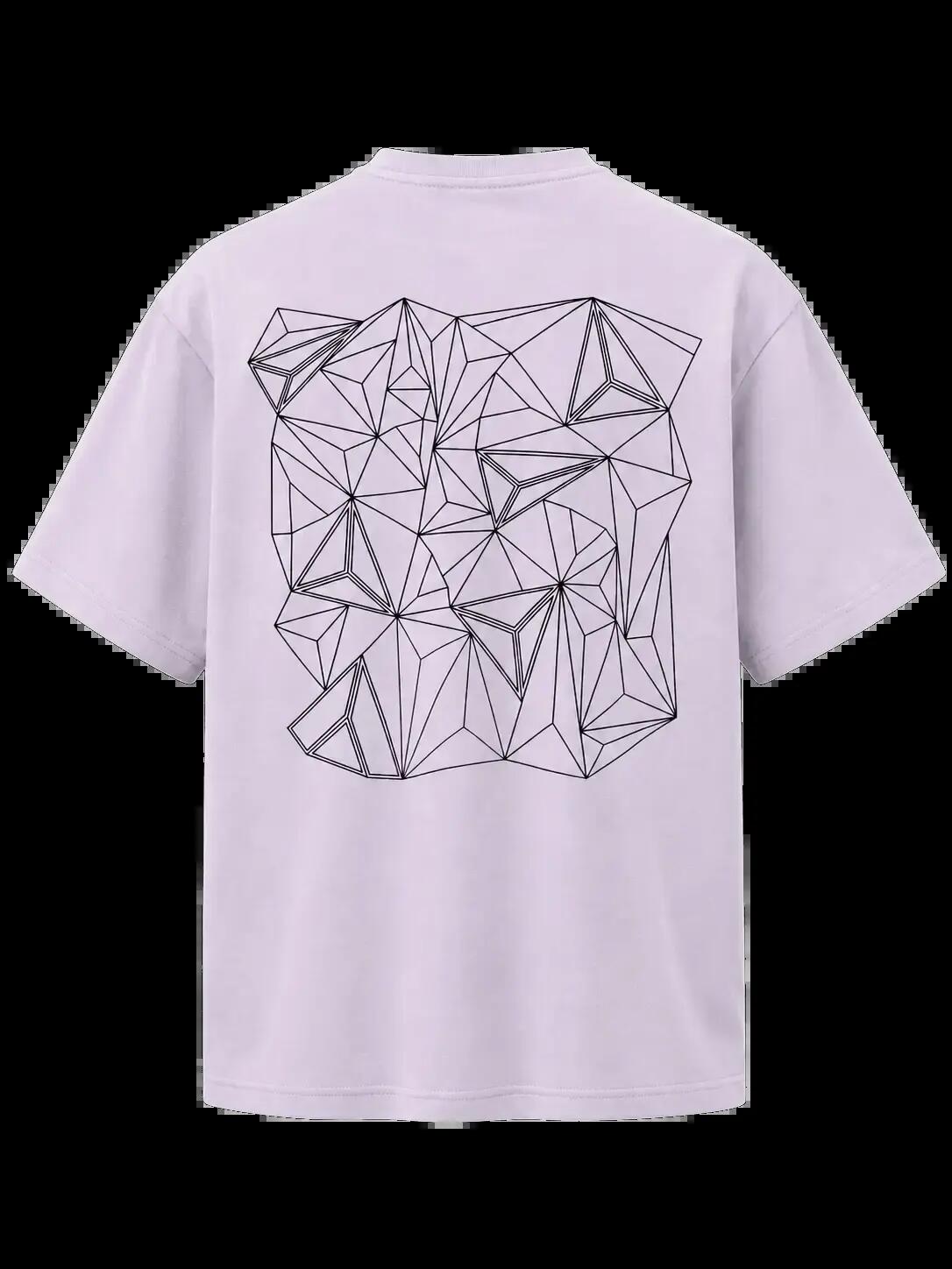 Oversized Boulder-Shirt Volumes Lavendel 2/6