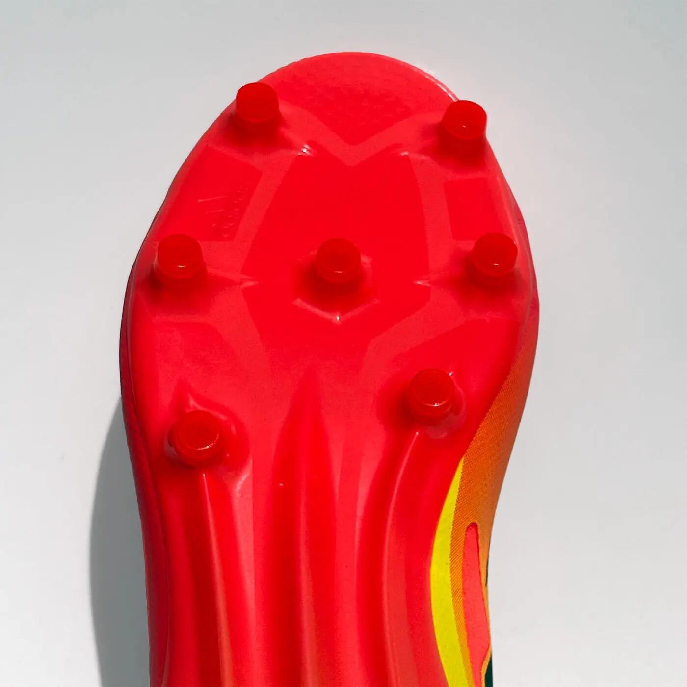 Crampons Adidas Adizero RS15 Pro FG Rose et jaune 5/7